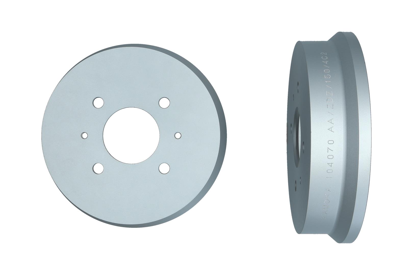 KAMOKA Bremsetromle 104070 bagaksel for MITSUBISHI SMART