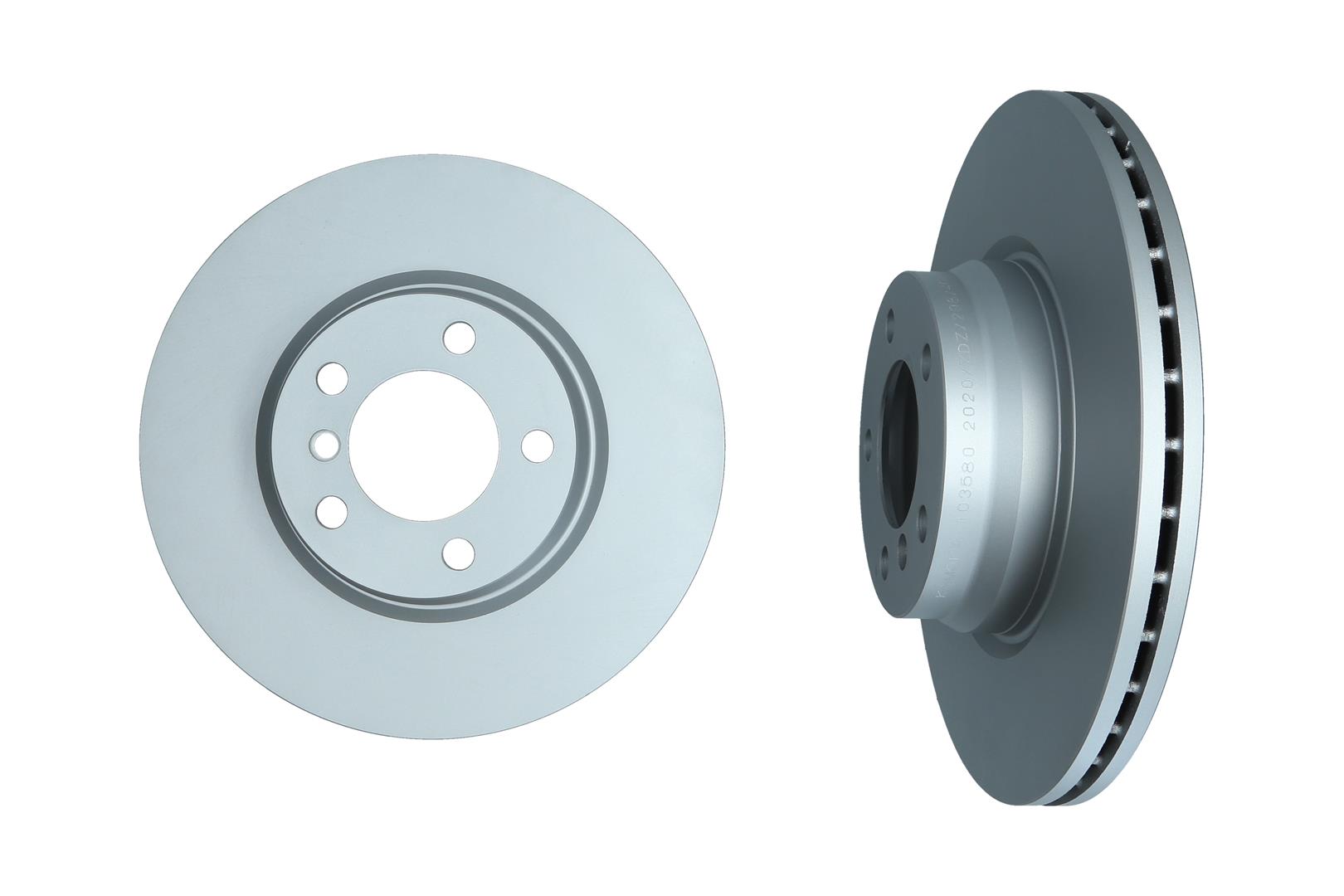 KAMOKA Bremseskive 103580 foraksel ventileret 330mm 24mm for BMW