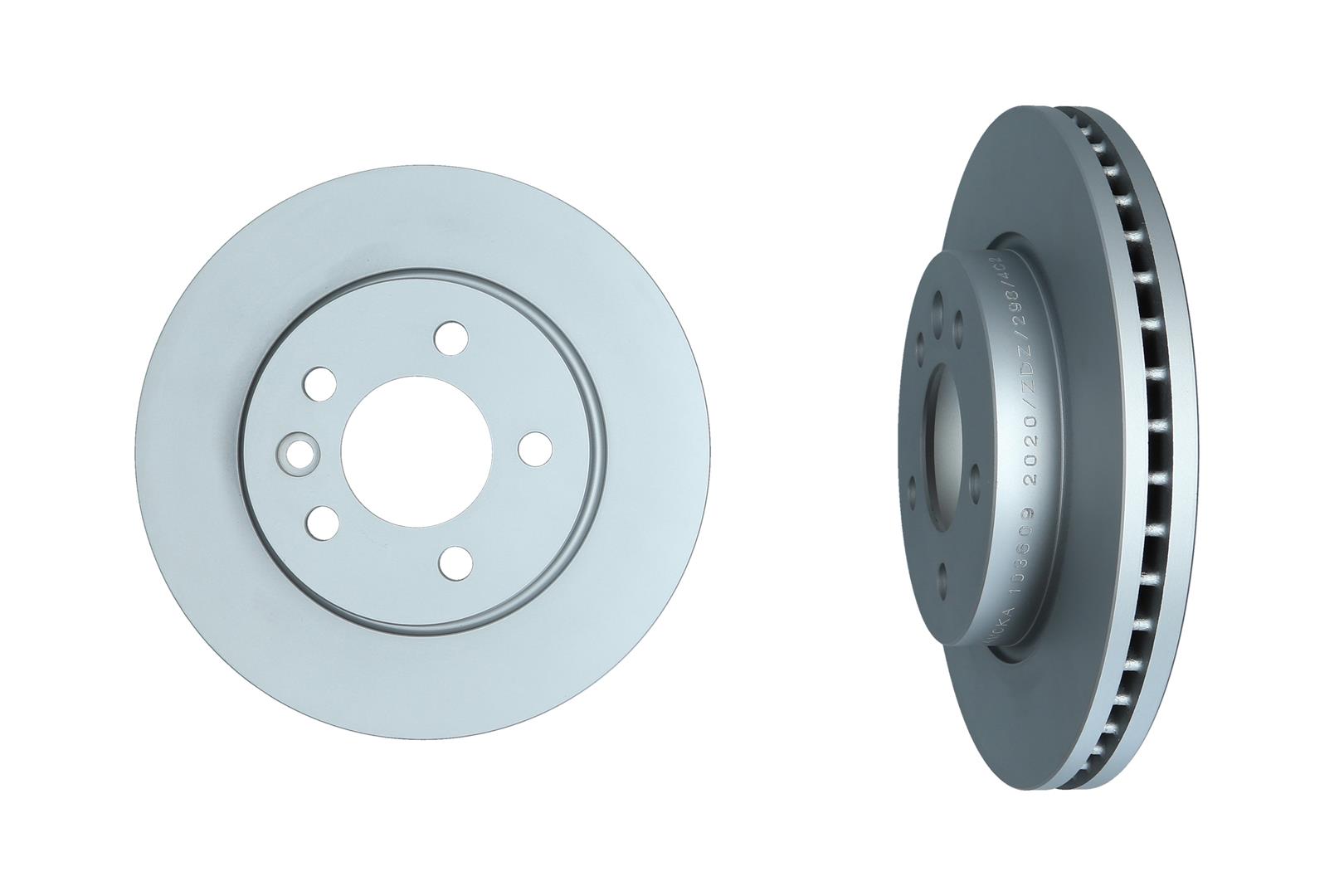 KAMOKA Bremseskive 103609 foraksel ventileret 303mm 28mm for VAG