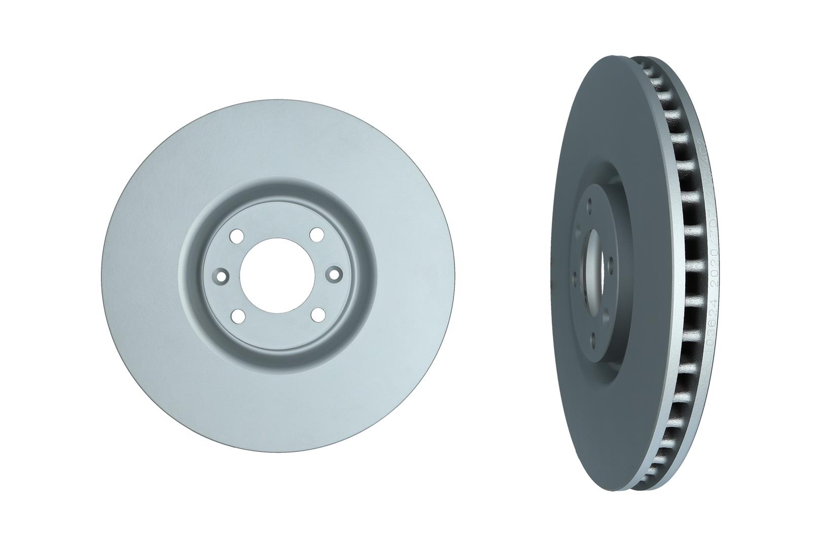 KAMOKA Bremseskive 103624 foraksel ventileret 340mm 30mm for PEUGEOT