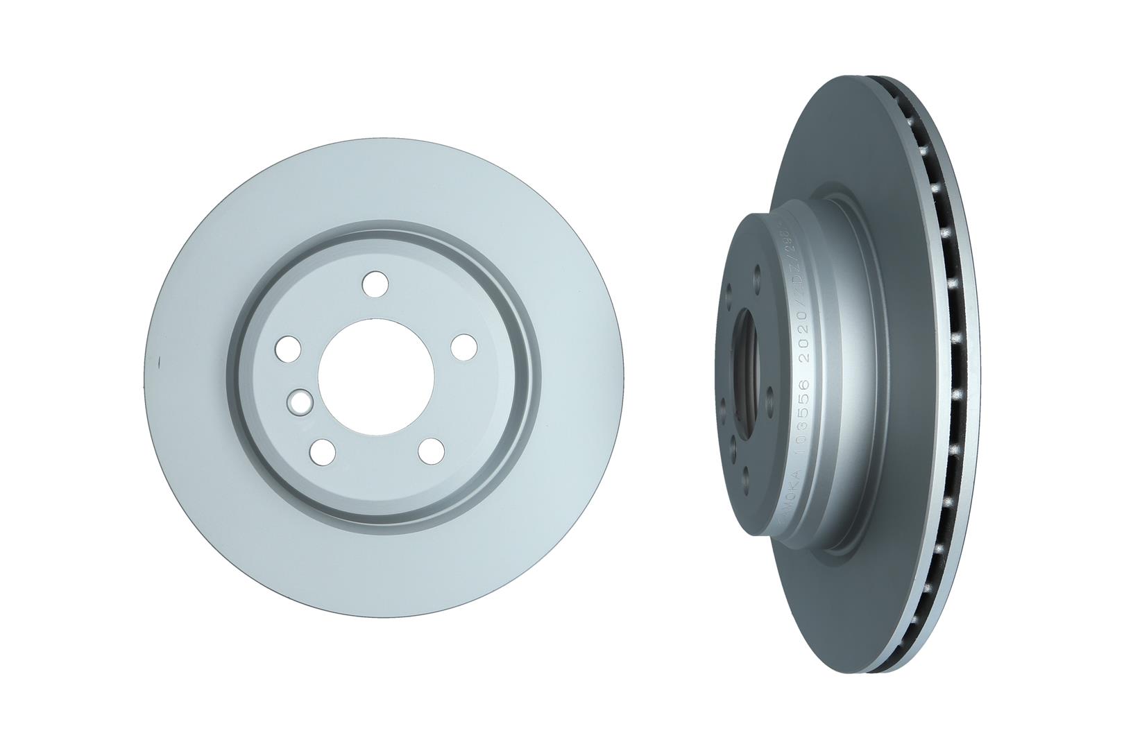KAMOKA Bremseskive 103556 bagaksel ventileret 330mm 20mm for BMW