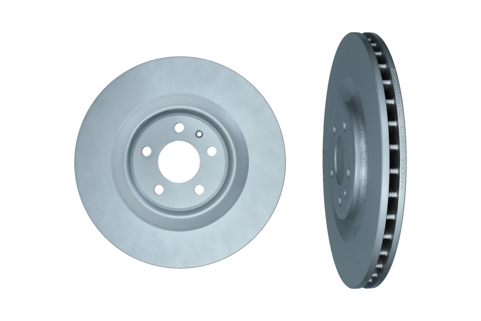 KAMOKA Bremseskive 103619 bagaksel ventileret 350mm 28mm for VAG