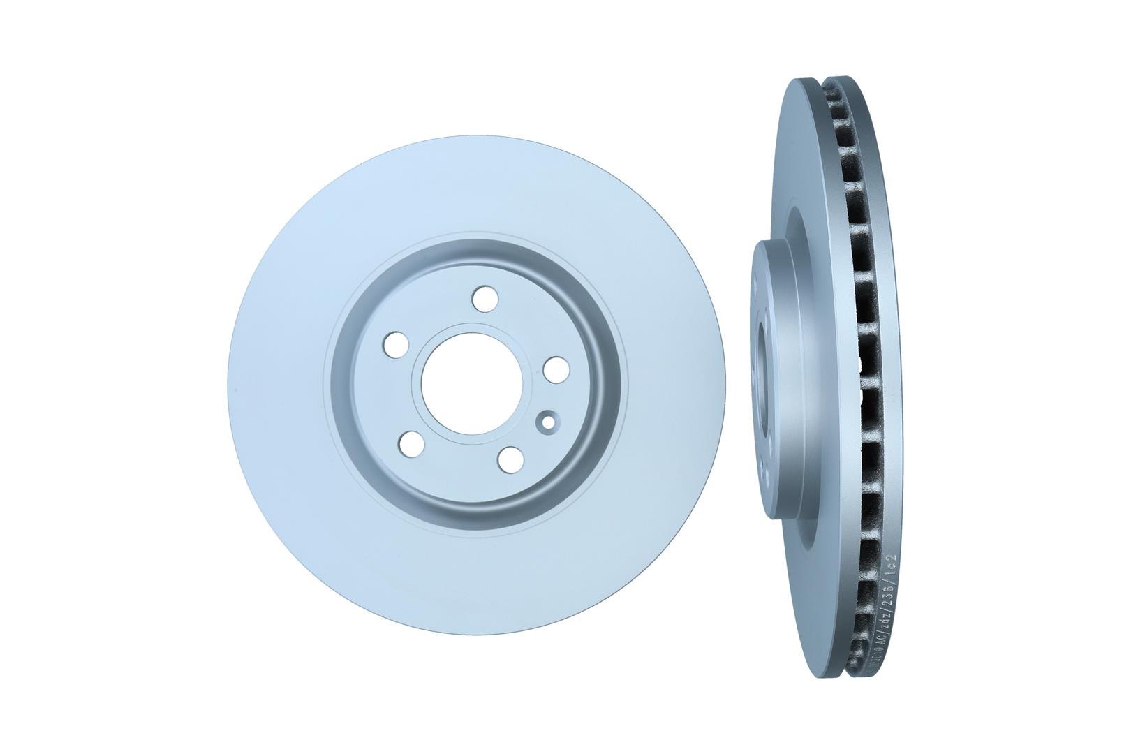 KAMOKA Bremseskive 103010 foraksel ventileret 322mm 28mm for VOLVO