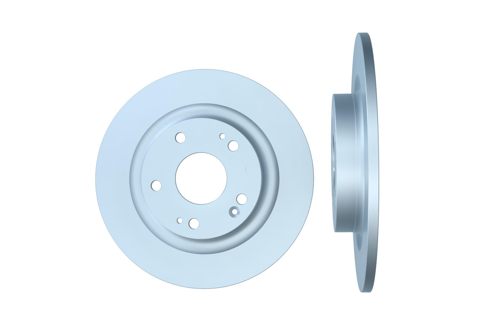 KAMOKA Bremseskive 103025 bagaksel fuld 282mm 10mm for HONDA