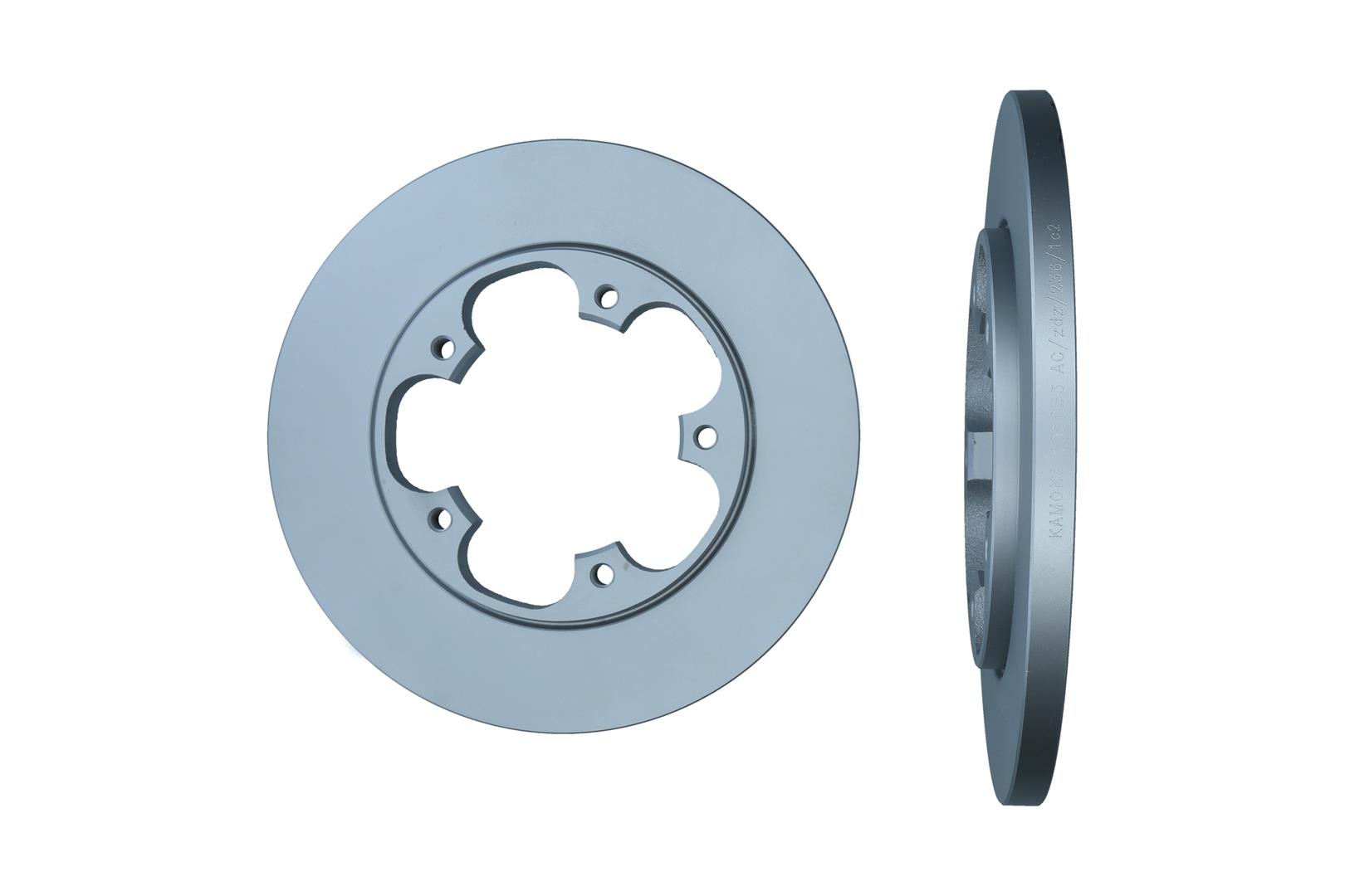 KAMOKA Bremseskive 103033 bagaksel fuld 308mm 16mm for FORD