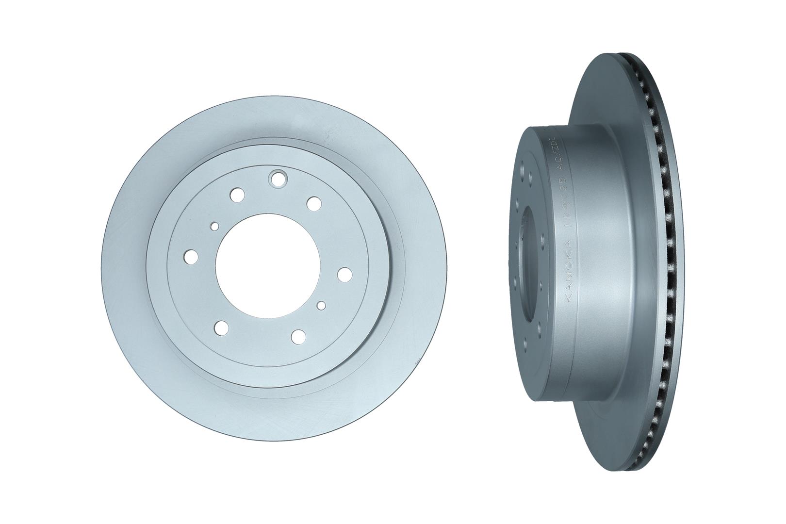 KAMOKA Bremseskive 103035 bagaksel ventileret 332mm 18mm for MITSUBISHI