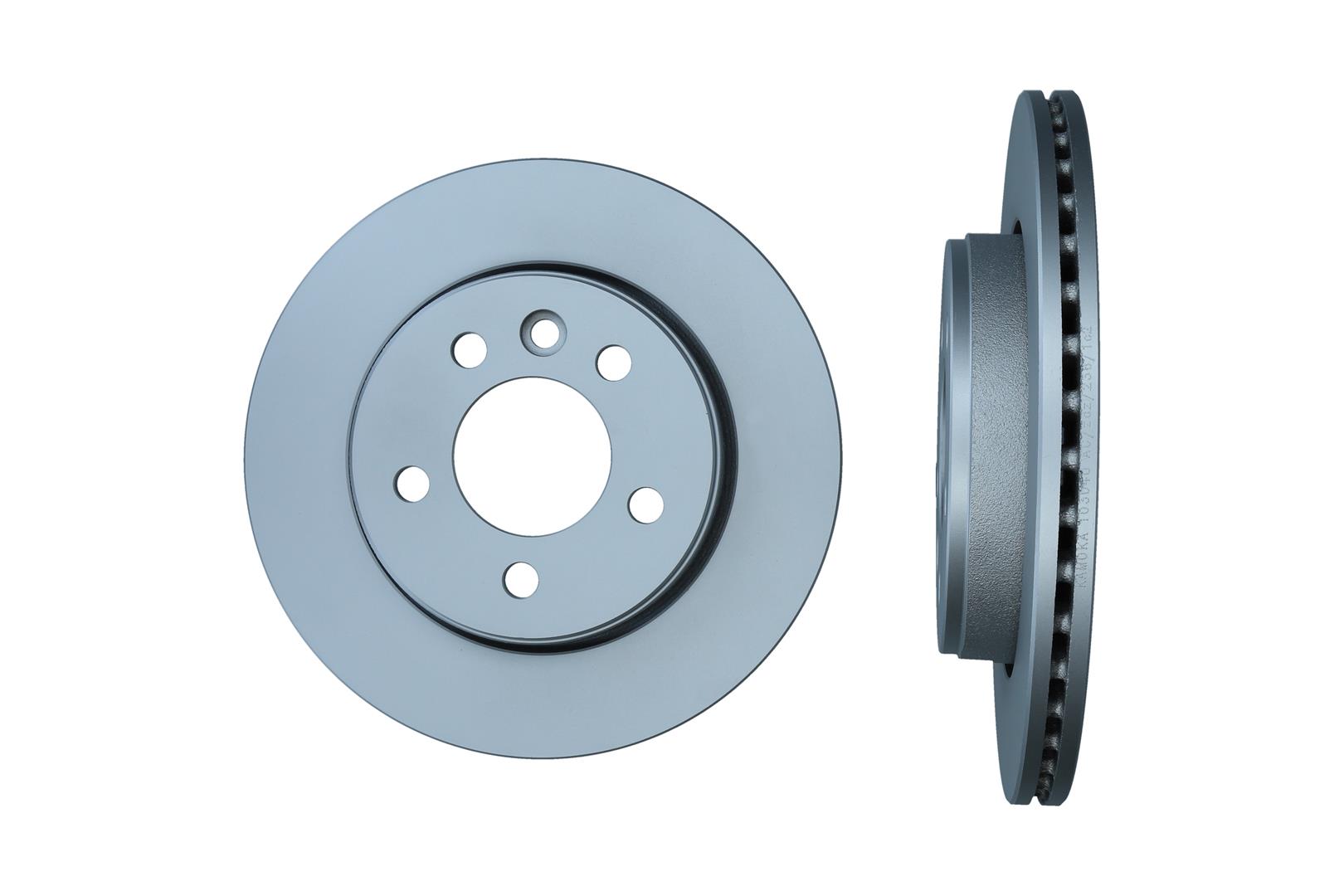 KAMOKA Bremseskive 103040 bagaksel ventileret 300mm 22mm for MAN