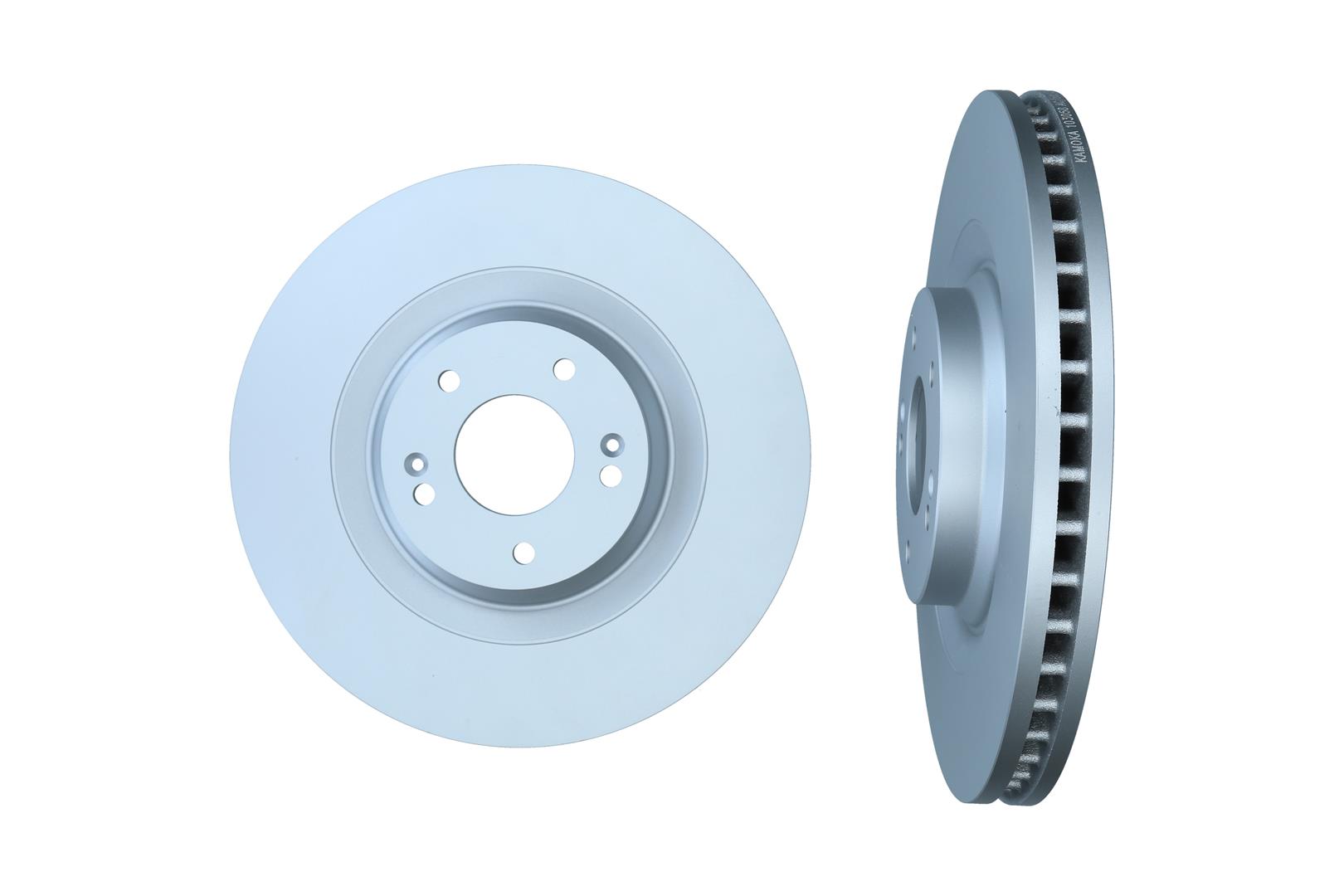 KAMOKA Bremseskive 103058 foraksel ventileret 345mm 30mm for HYUNDAI