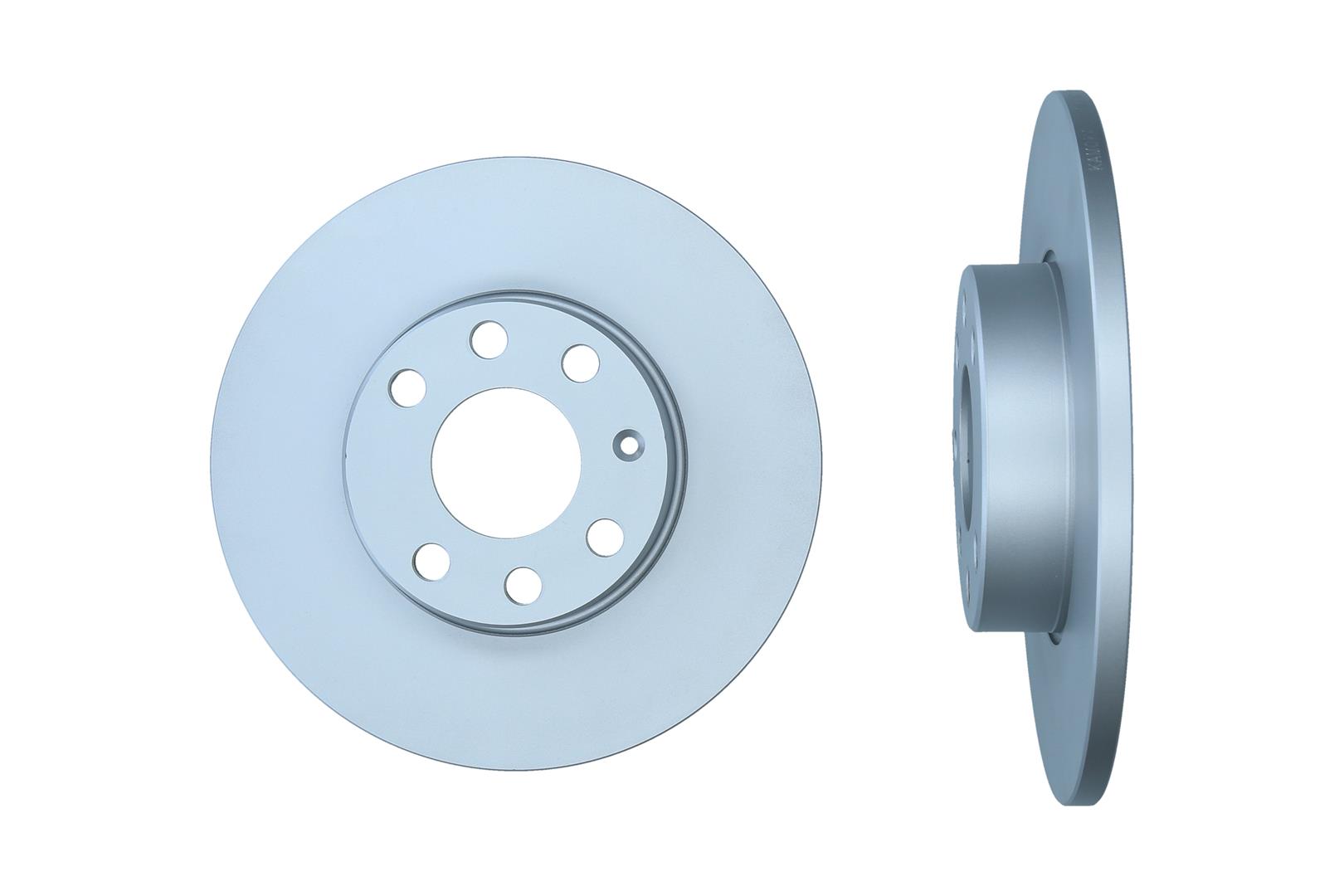 KAMOKA Bremseskive 103067 foraksel fuld 256mm 10mm for OPEL VAUXHALL