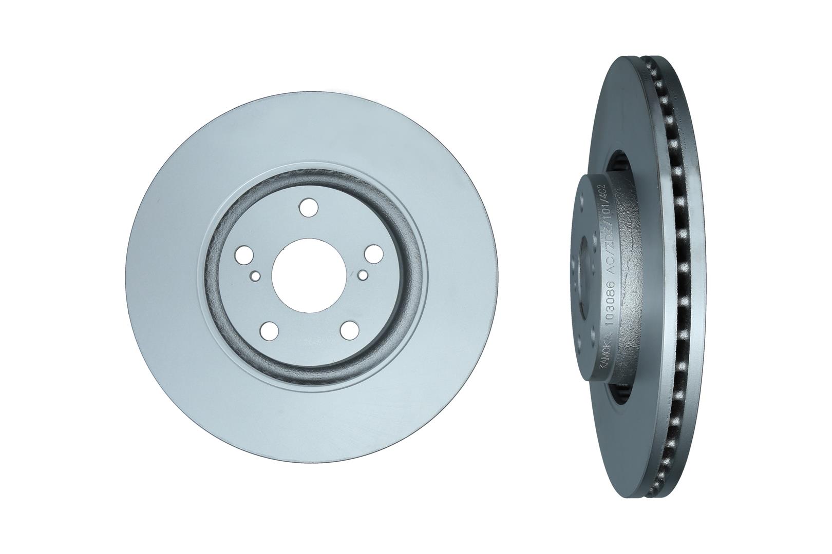 KAMOKA Bremseskive 103086 foraksel ventileret 320mm 26mm for TOYOTA