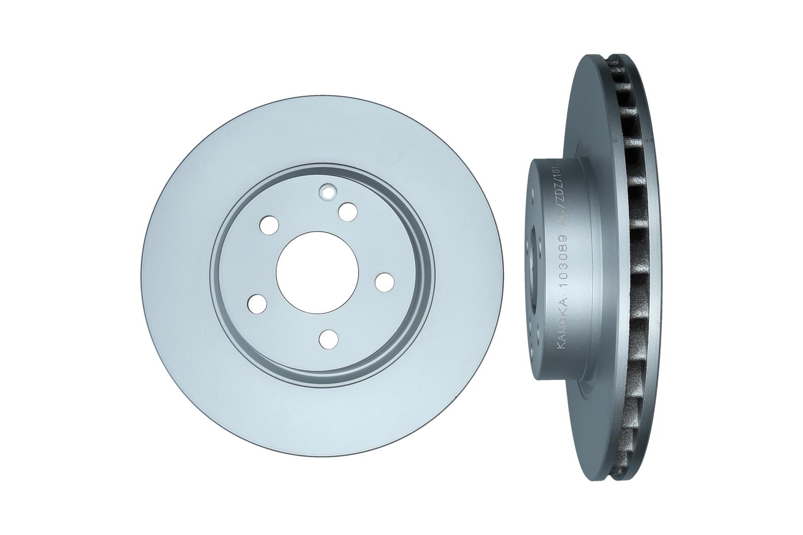 KAMOKA Bremseskive 103089 foraksel ventileret 312mm 28mm for MERCEDES-BENZ