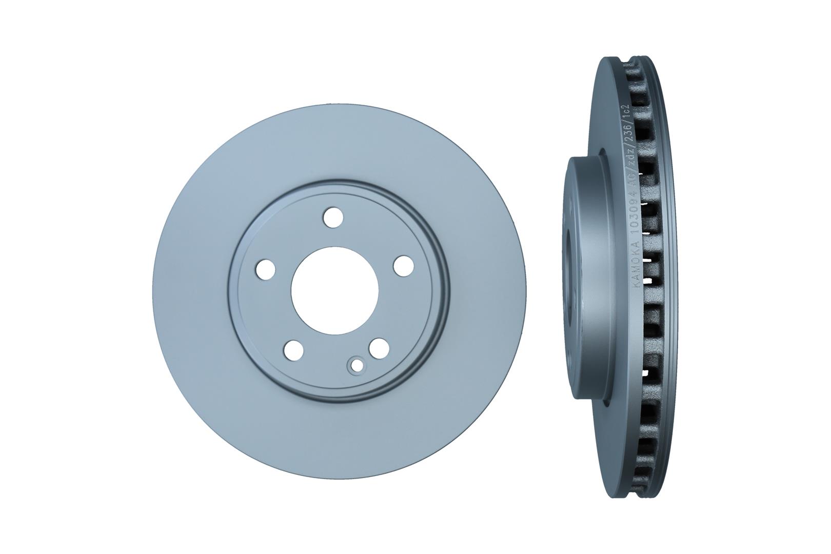 KAMOKA Bremseskive 103094 foraksel ventileret 295mm 28mm for MERCEDES-BENZ