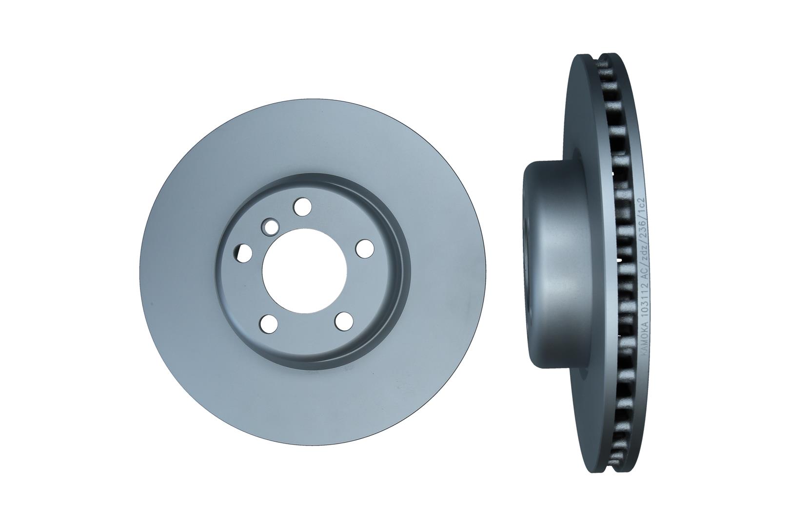 KAMOKA Bremseskive 103112 foraksel ventileret 340mm 30mm for BMW