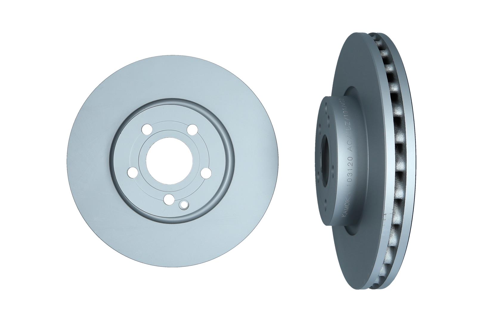 KAMOKA Bremseskive 103120 foraksel ventileret 322mm 32mm for MERCEDES-BENZ