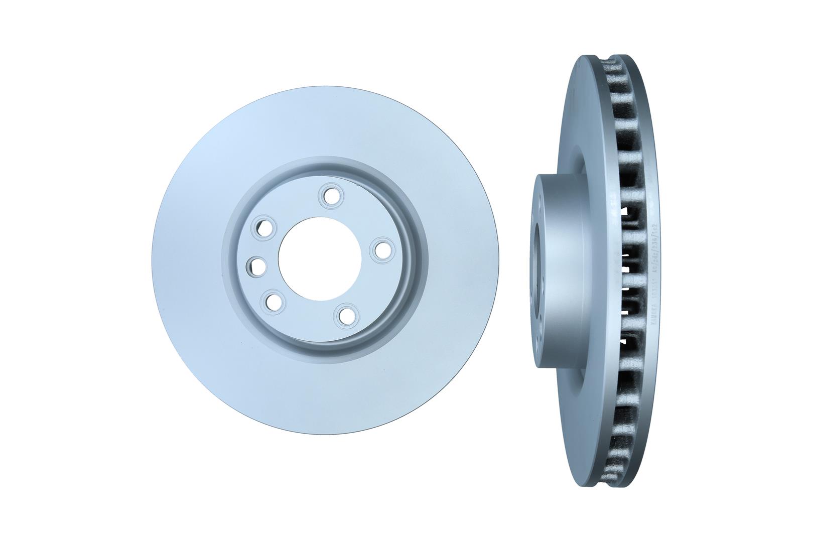 KAMOKA Bremseskive 103351 foraksel ventileret 368mm 36mm for VAG PORSCHE
