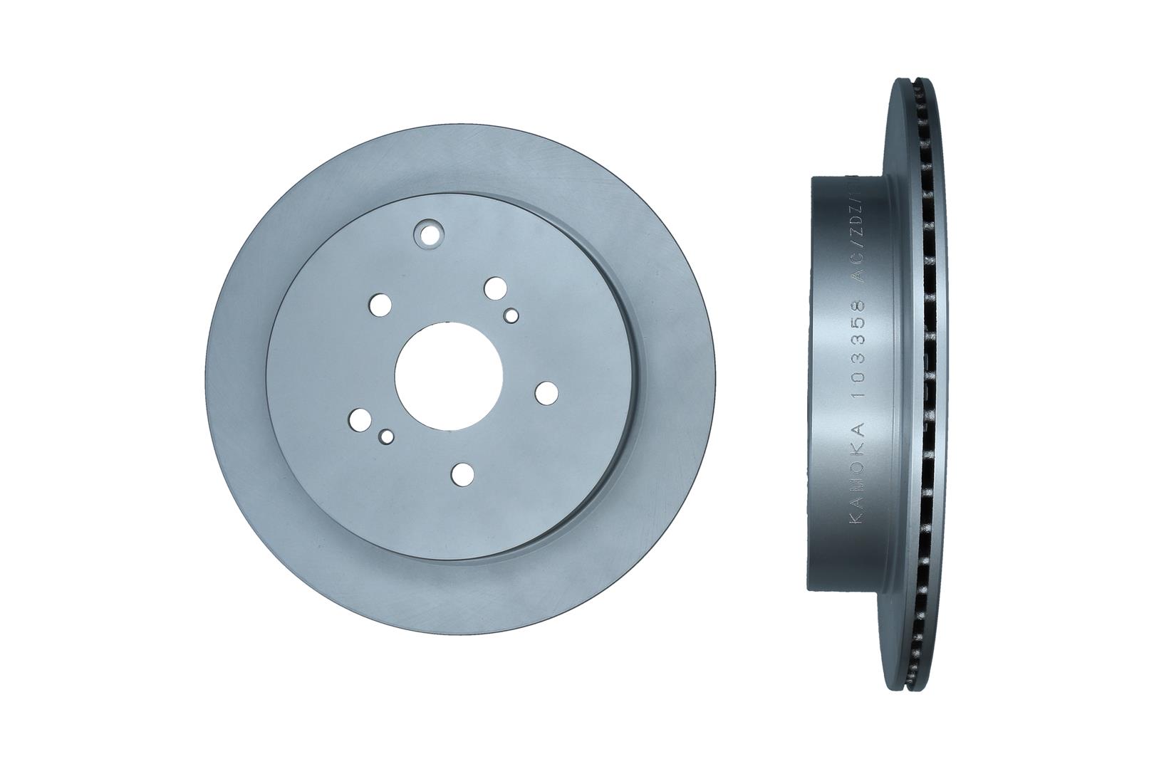 KAMOKA Bremseskive 103358 bagaksel ventileret 308mm 16mm for SUZUKI
