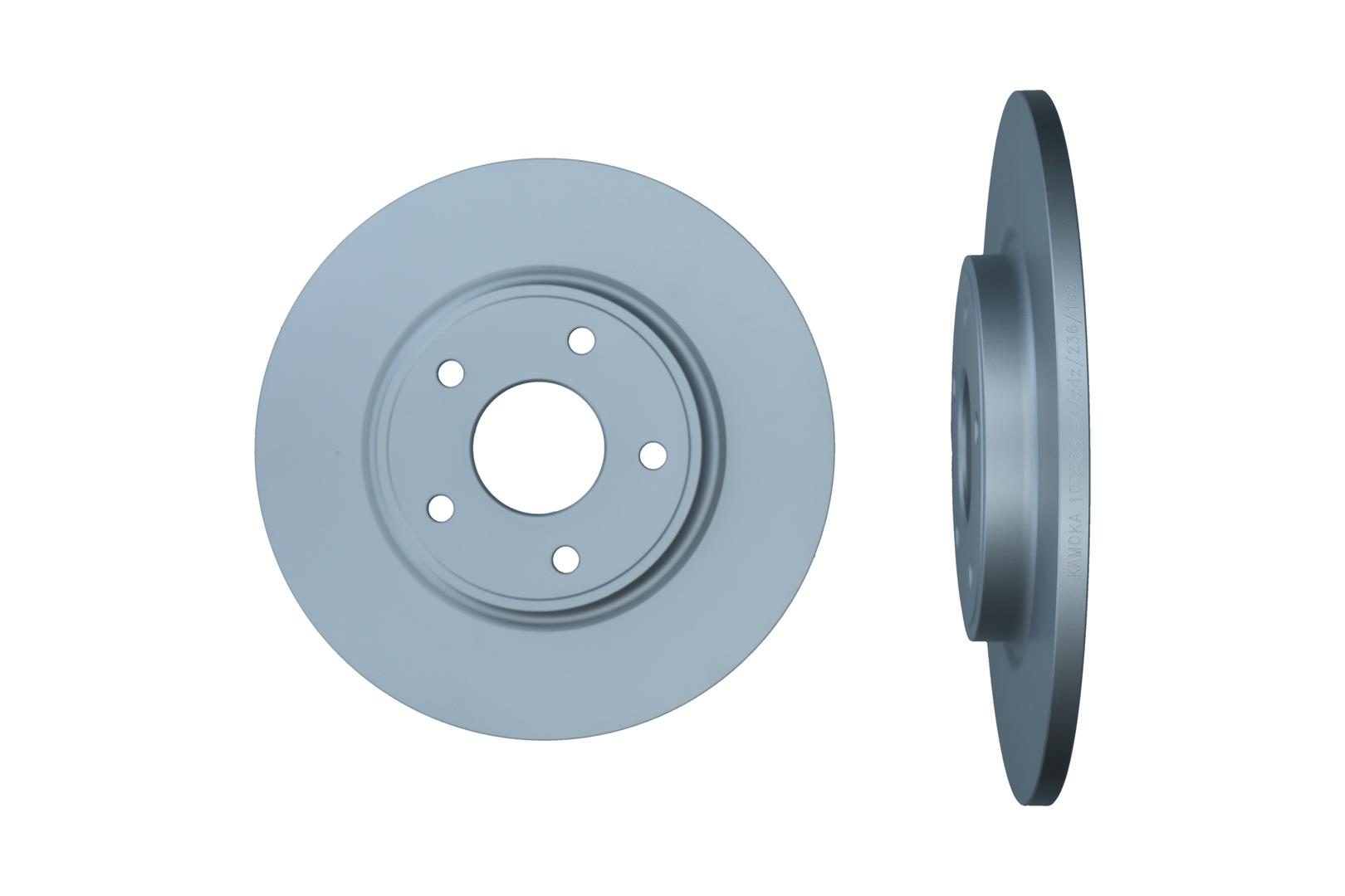 KAMOKA Bremseskive 103363 bagaksel fuld 328mm 12mm for FIAT / LANCIA CHRYSLER LANCIA DODGE VW