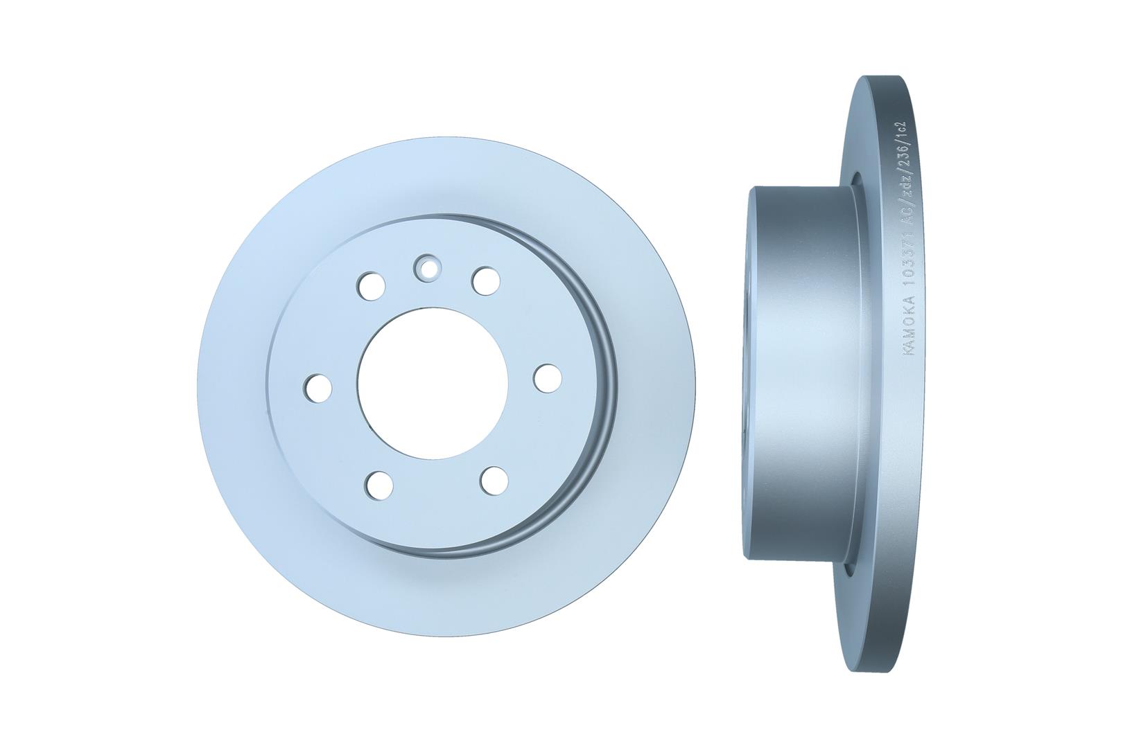 KAMOKA Bremseskive 103371 bagaksel fuld 298mm 18mm for MERCEDES-BENZ