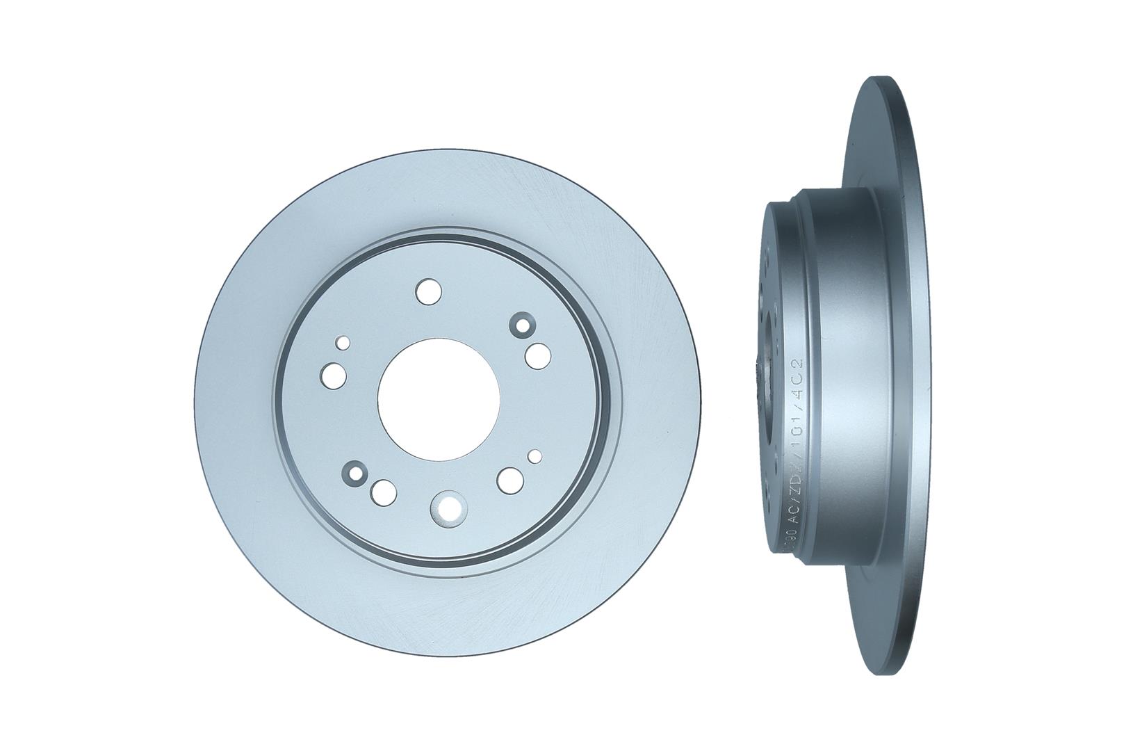 KAMOKA Bremseskive 103390 bagaksel fuld 282mm 9mm for HONDA