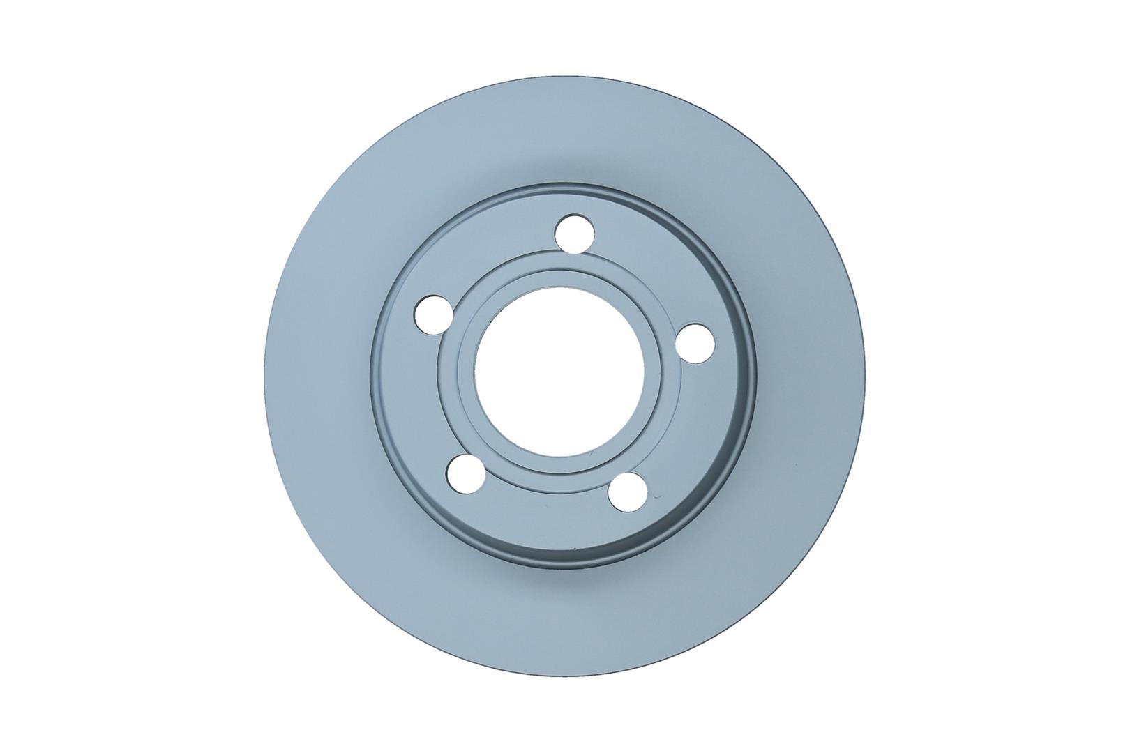 KAMOKA Bremseskive 103393 bagaksel fuld 255mm 10mm for VAG