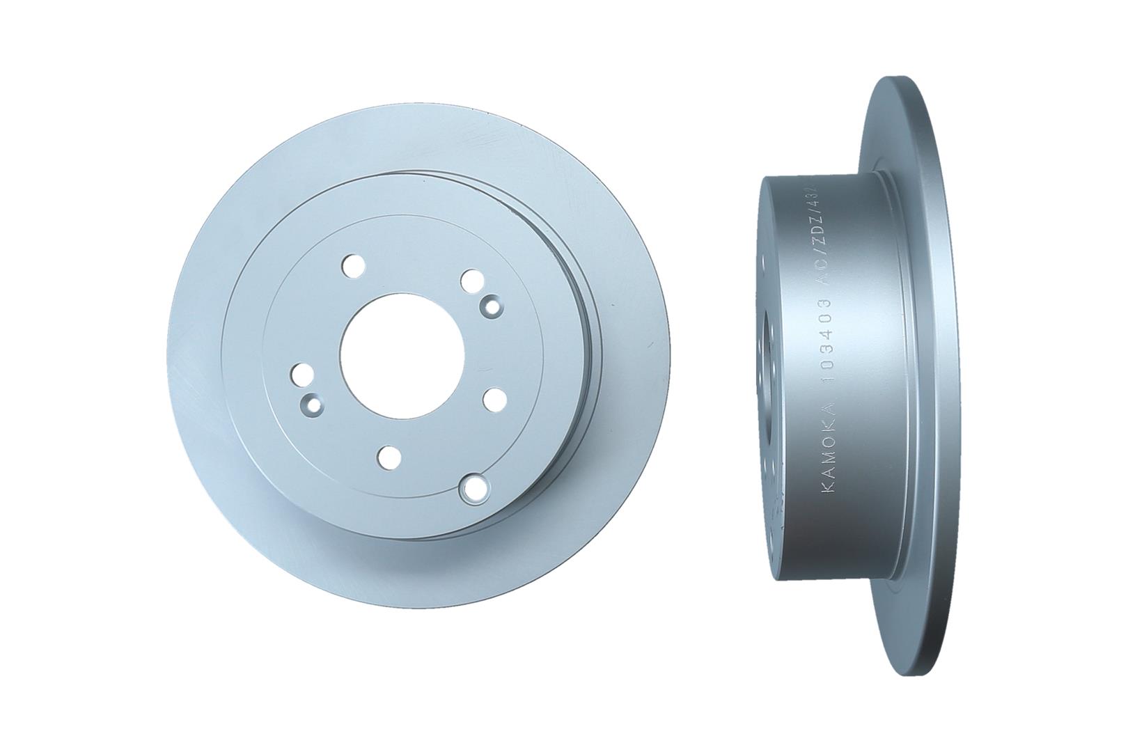 KAMOKA Bremseskive 103403 bagaksel fuld 302mm 11mm for HYUNDAI