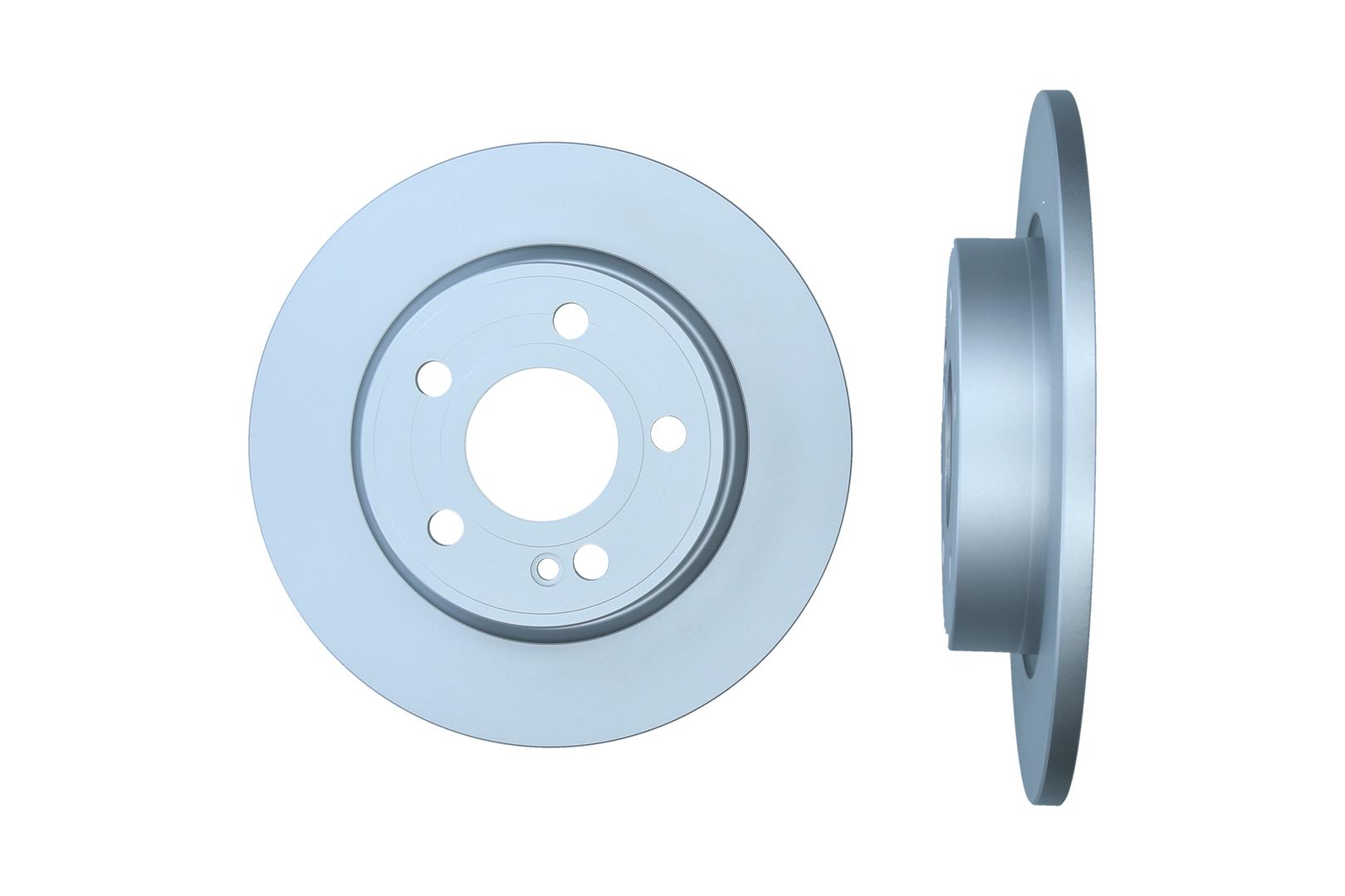KAMOKA Bremseskive 103405 bagaksel fuld 276mm 11mm for MERCEDES-BENZ