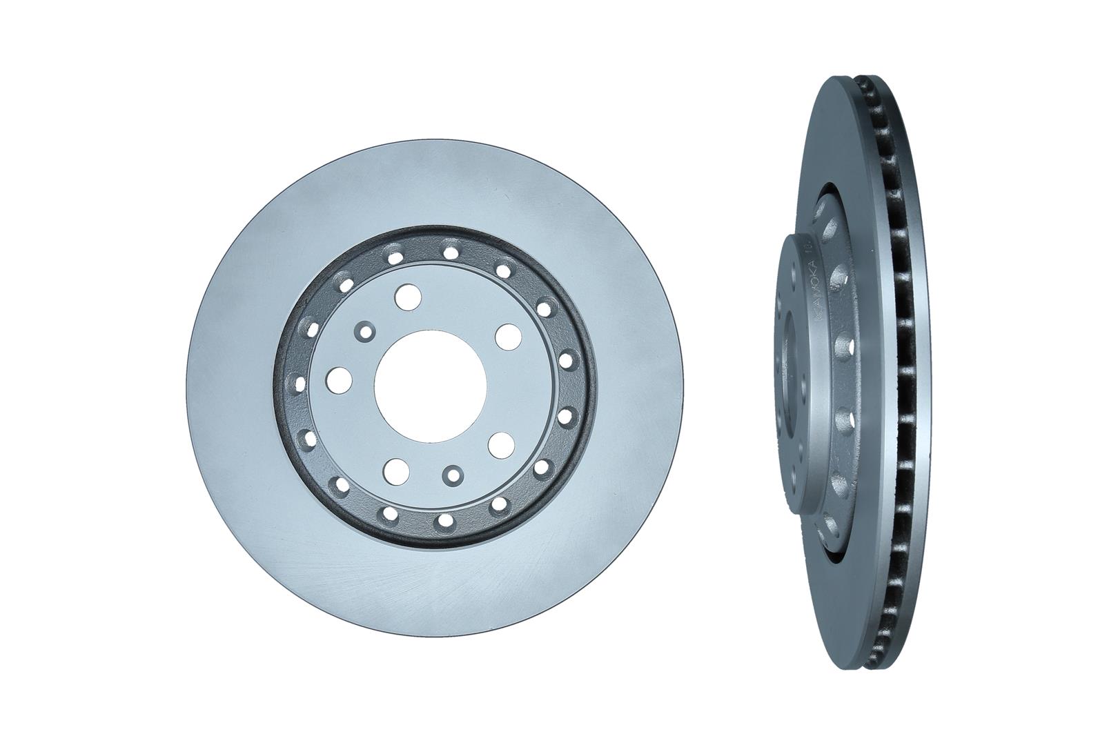 KAMOKA Bremseskive 103427 bagaksel ventileret 310mm 22mm for VW AUDI VAG
