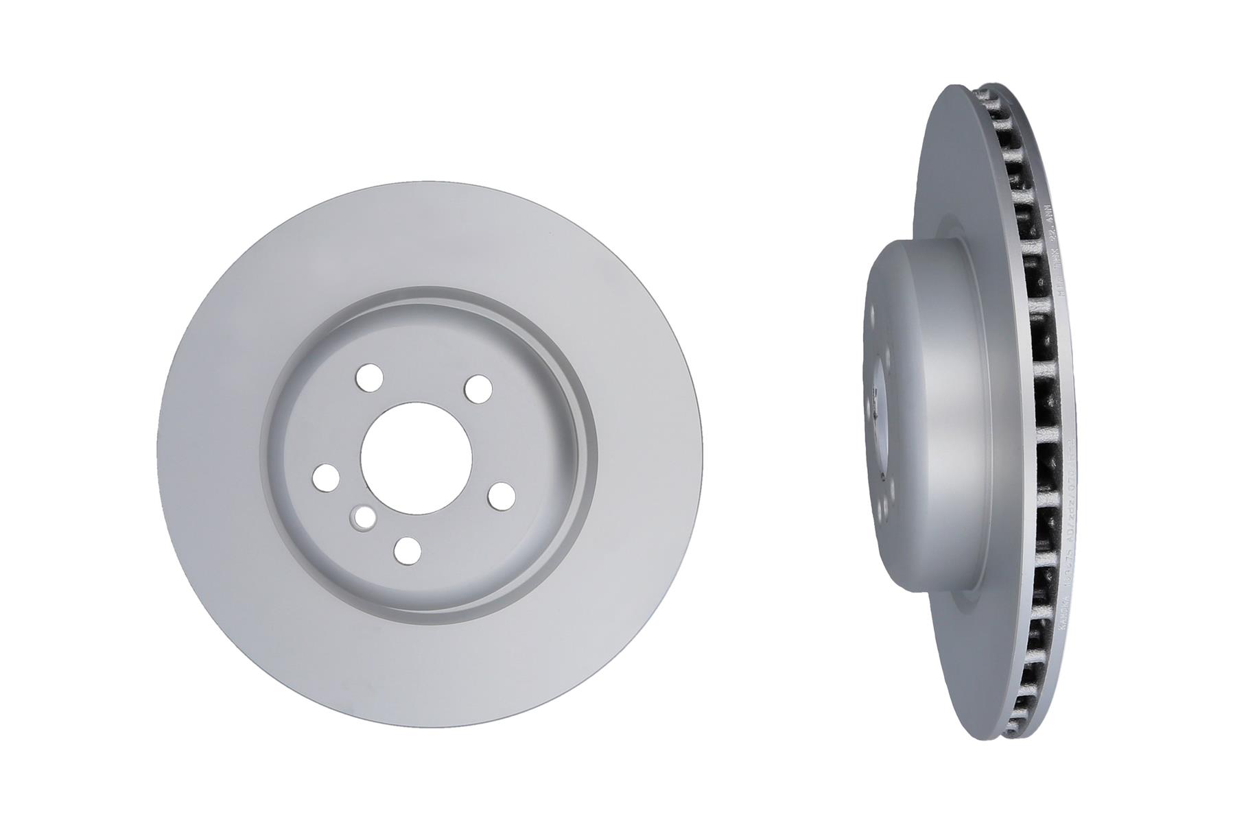 KAMOKA Bremseskive 103675 bagaksel ventileret 345mm 24mm for BMW TOYOTA