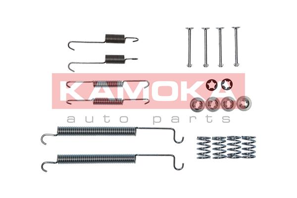 KAMOKA Tilbehørssæt, bremsebakker 1070025 bagaksel for PEUGEOT CITROËN RENAULT