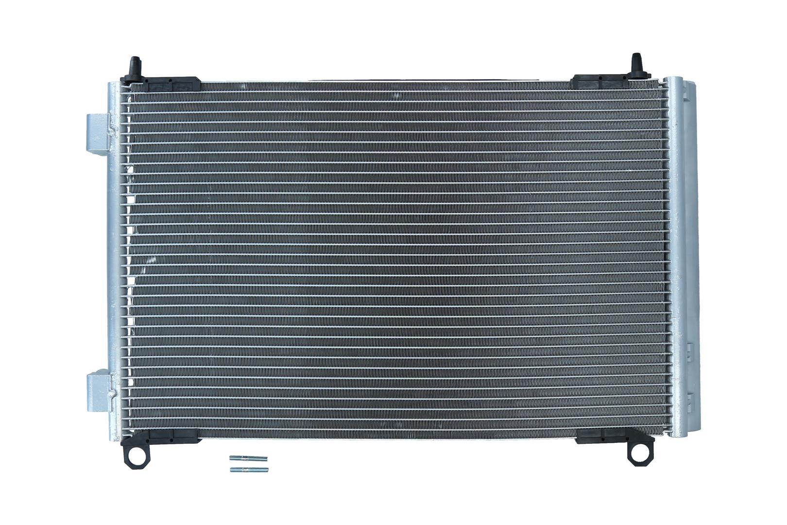 KAMOKA Kondensor, klimaanlæg 7800444 for PEUGEOT