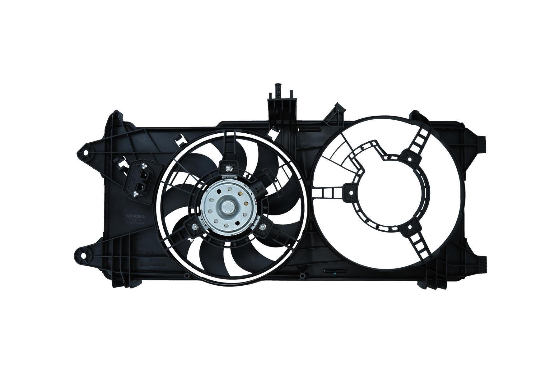 KAMOKA Ventilator, motorkøling 7740019 for FIAT