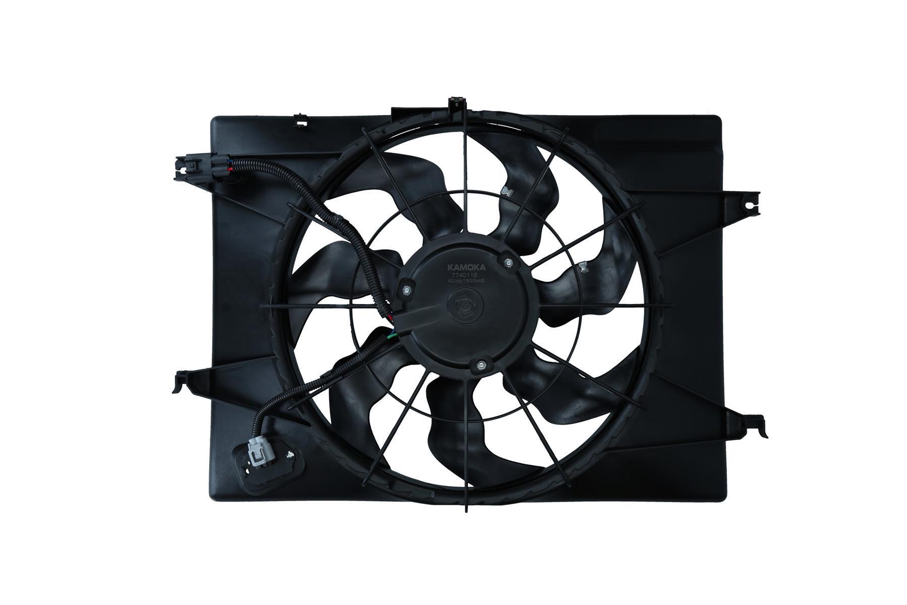 KAMOKA Ventilator, motorkøling 7740119 for HYUNDAI