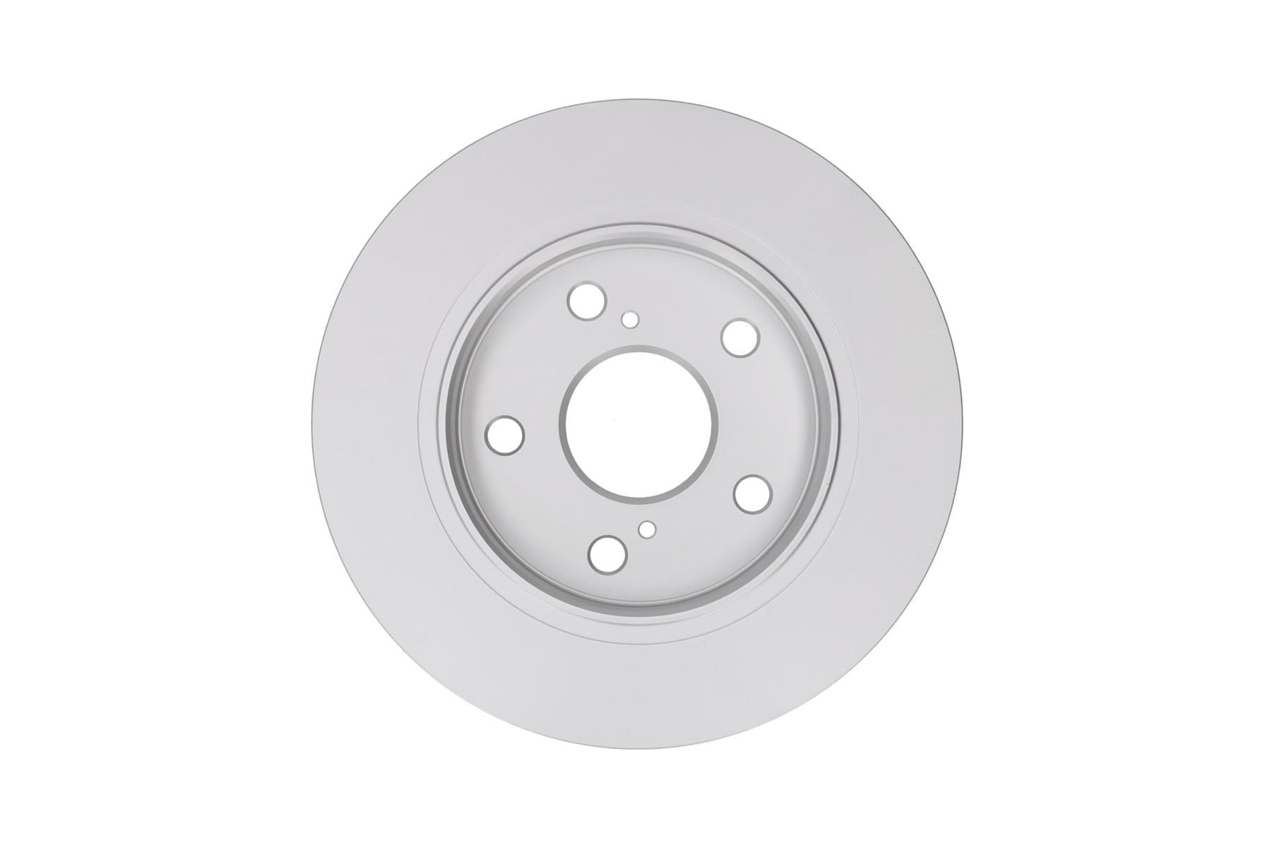 KAMOKA Bremseskive 1031031 bagaksel fuld 270mm 10mm for TOYOTA