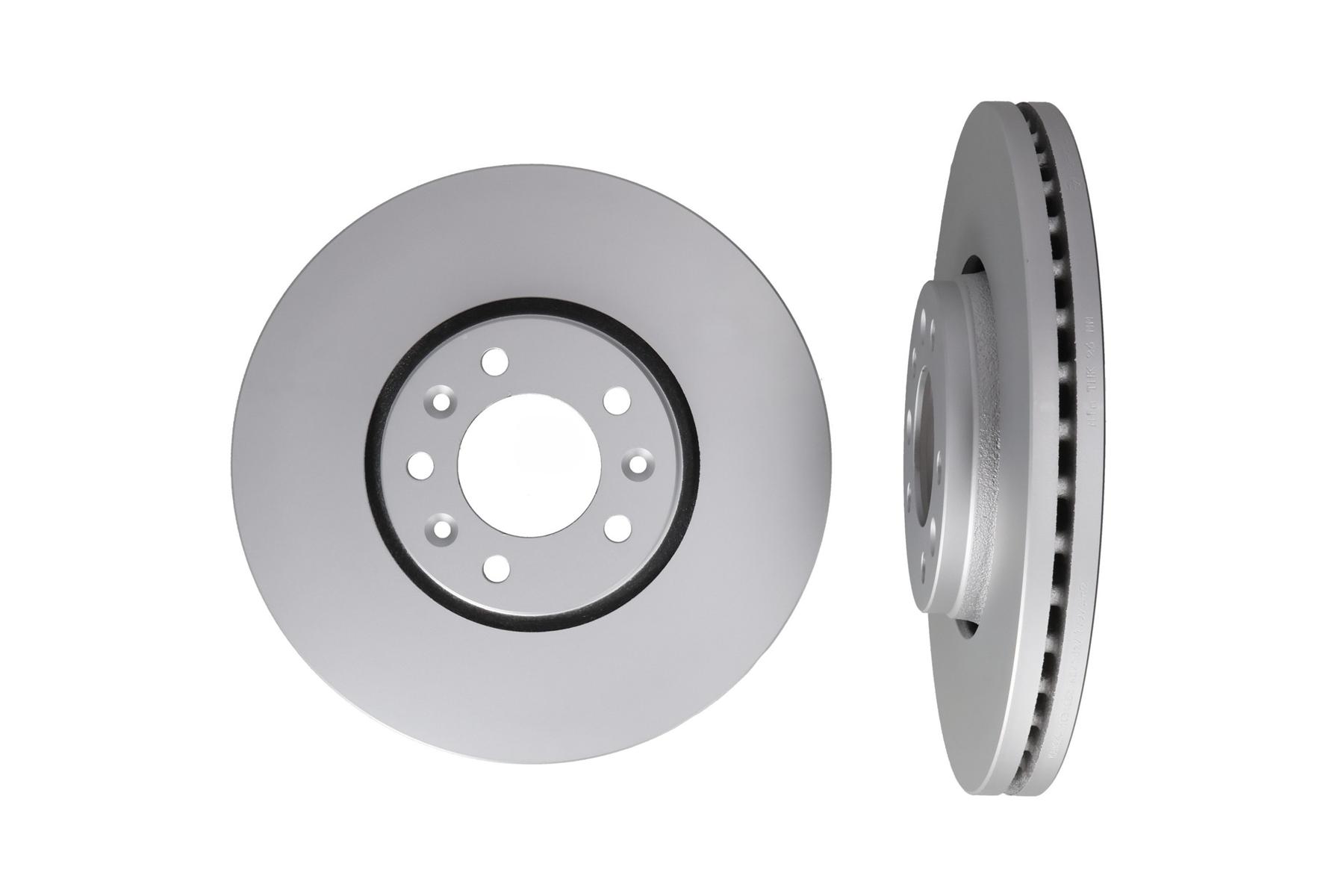 KAMOKA Bremseskive 1031053 foraksel ventileret 304mm 28mm for PEUGEOT CITROËN FIAT