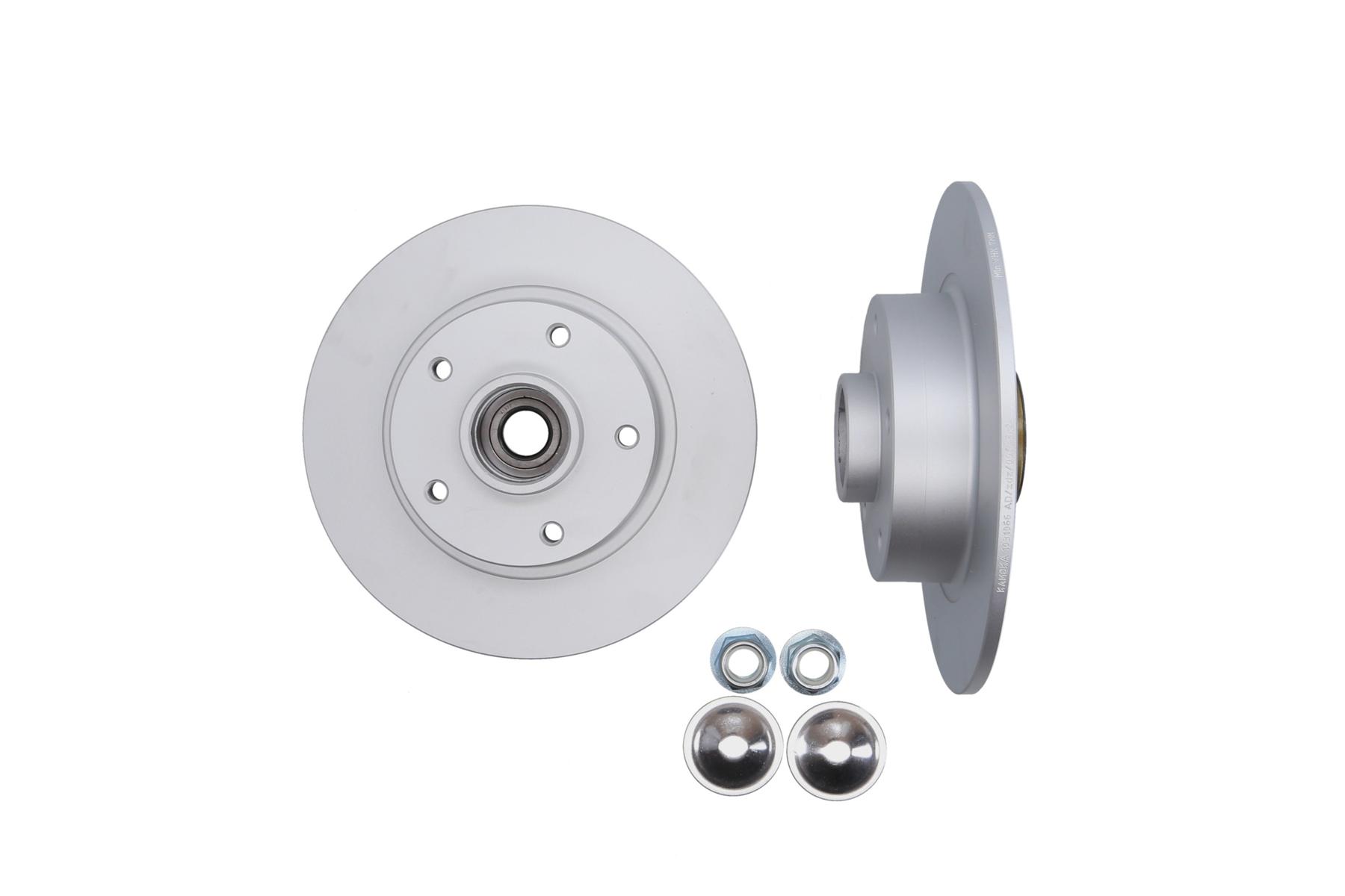 KAMOKA Bremseskive 1031066 bagaksel fuld 260mm 8mm for RENAULT