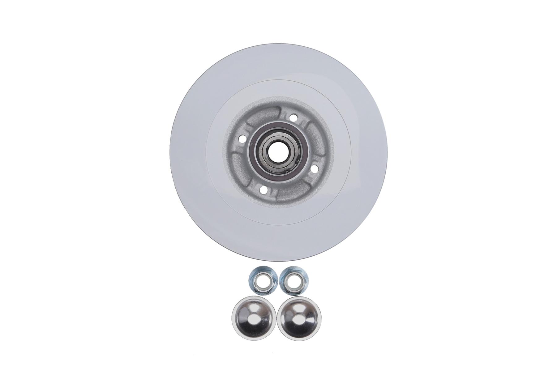 KAMOKA Bremseskive 1031136 bagaksel fuld 270mm 10mm for RENAULT