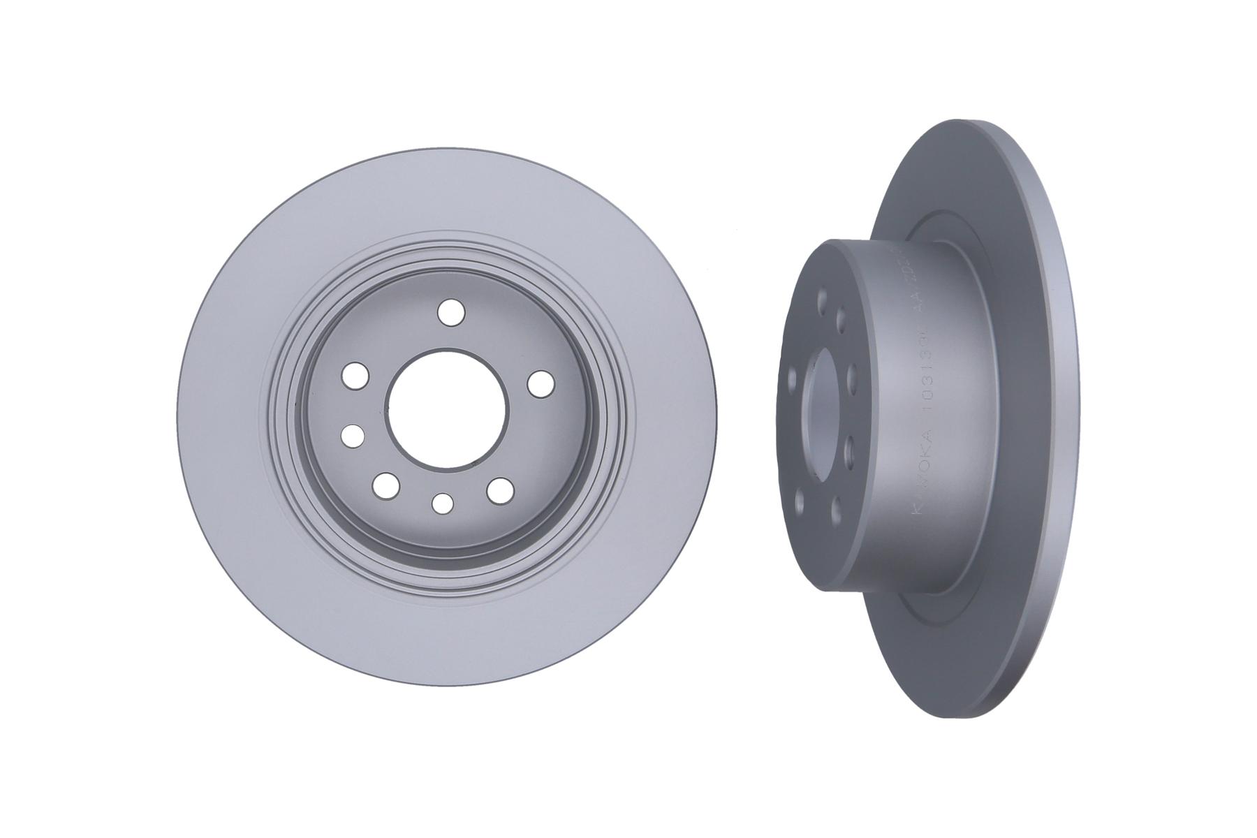 KAMOKA Bremseskive 1031396 bagaksel fuld 286mm 12mm for OPEL CADILLAC