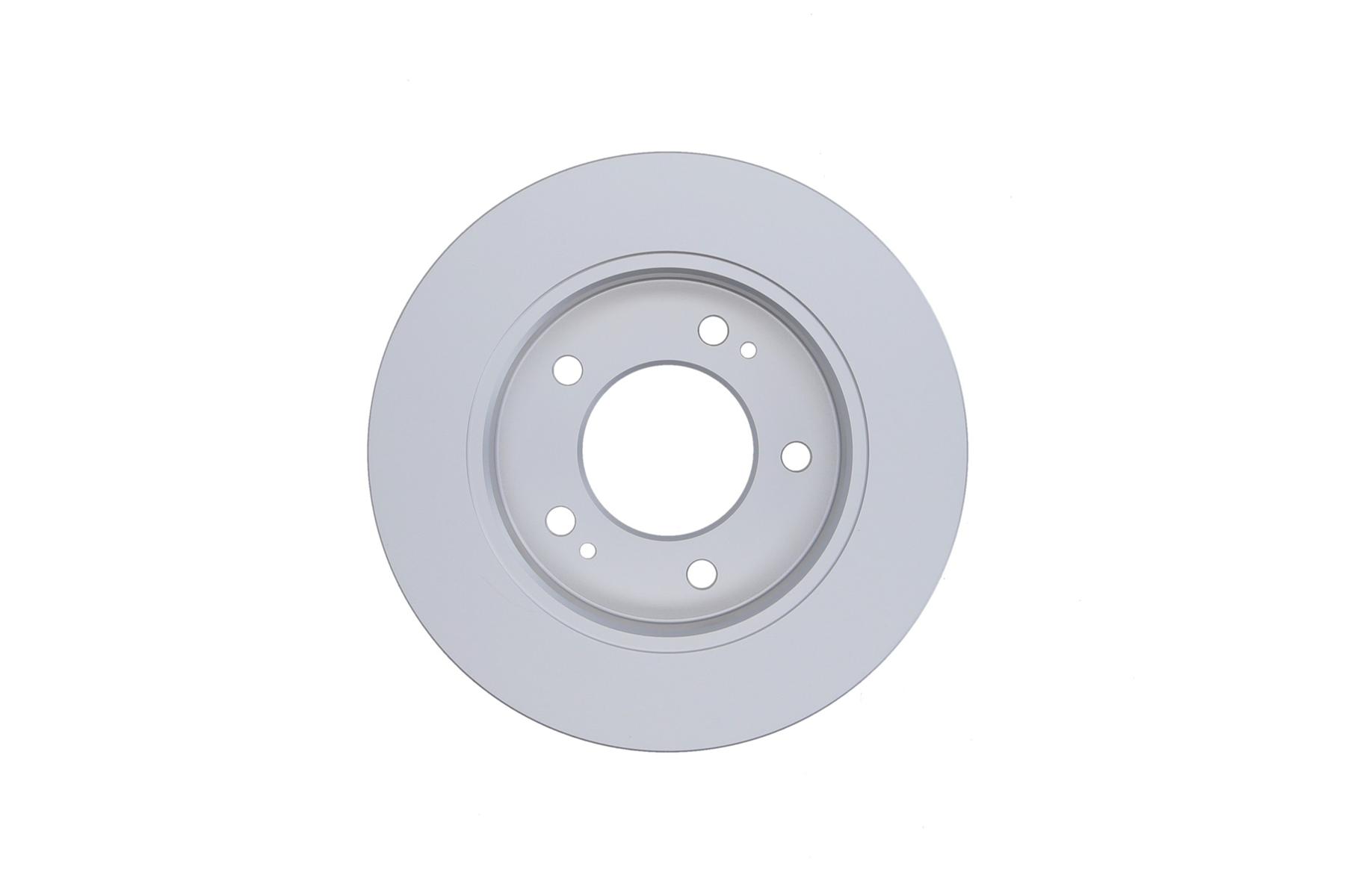 KAMOKA Bremseskive 103172 bagaksel fuld 258mm 10mm for KIA