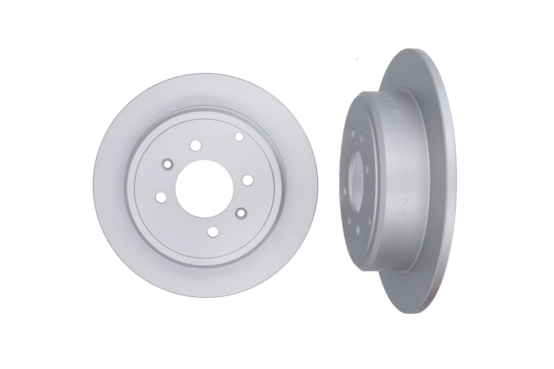 KAMOKA Bremseskive 1031738 bagaksel fuld 290mm 10mm for PEUGEOT
