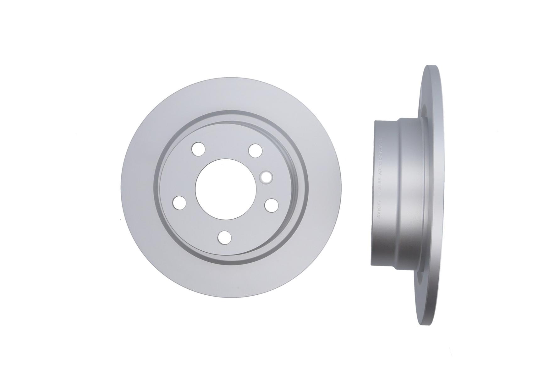 KAMOKA Bremseskive 103185 bagaksel fuld 290mm 11mm for BMW