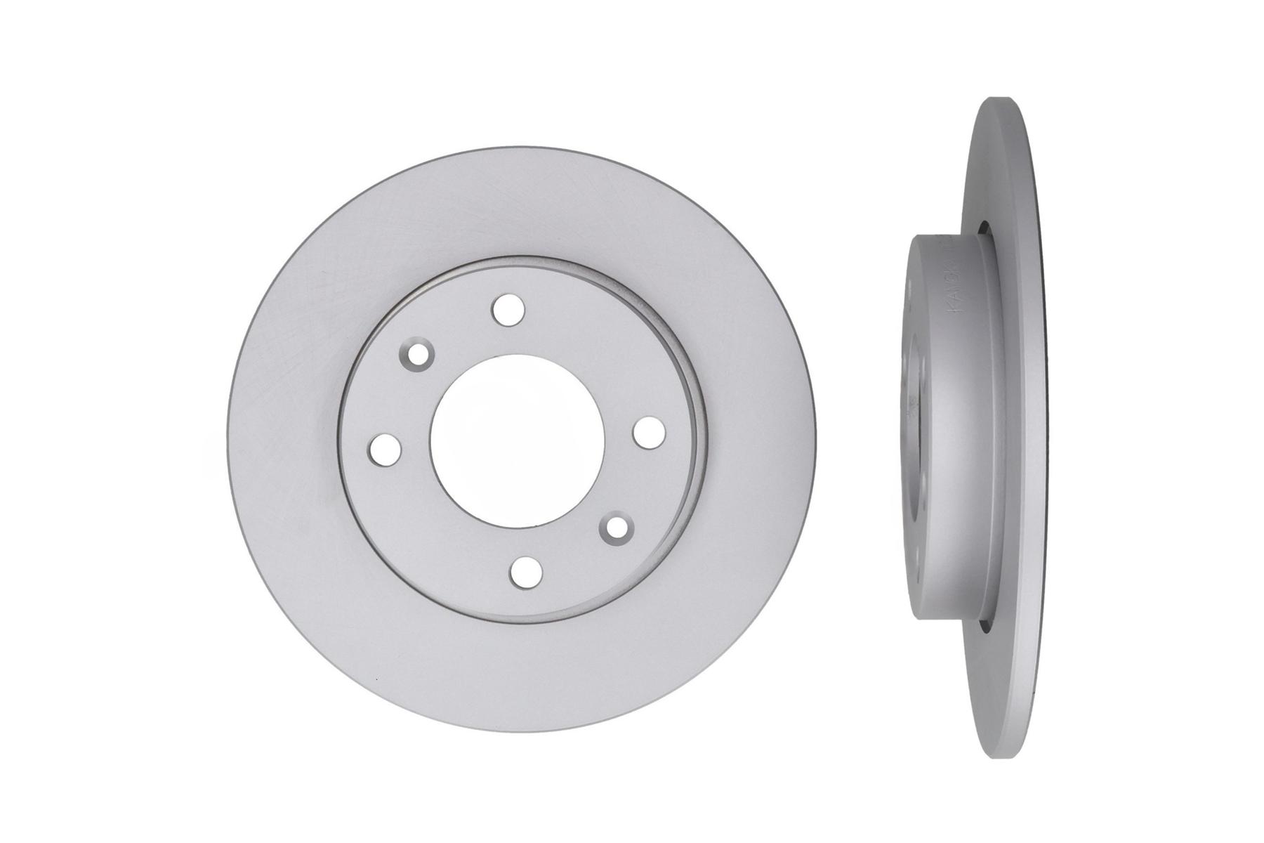 KAMOKA Bremseskive 1032356 bagaksel fuld 247mm 9mm for CITROËN