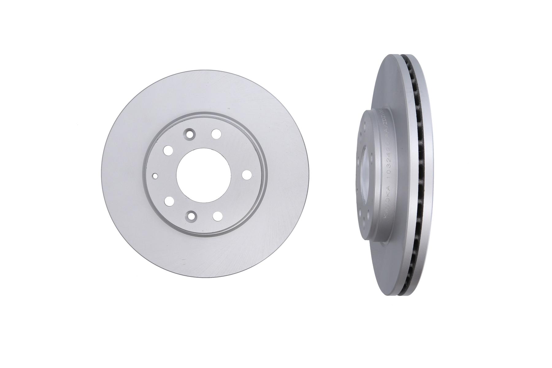 KAMOKA Bremseskive 1032420 foraksel ventileret 282mm 25mm for MAZDA