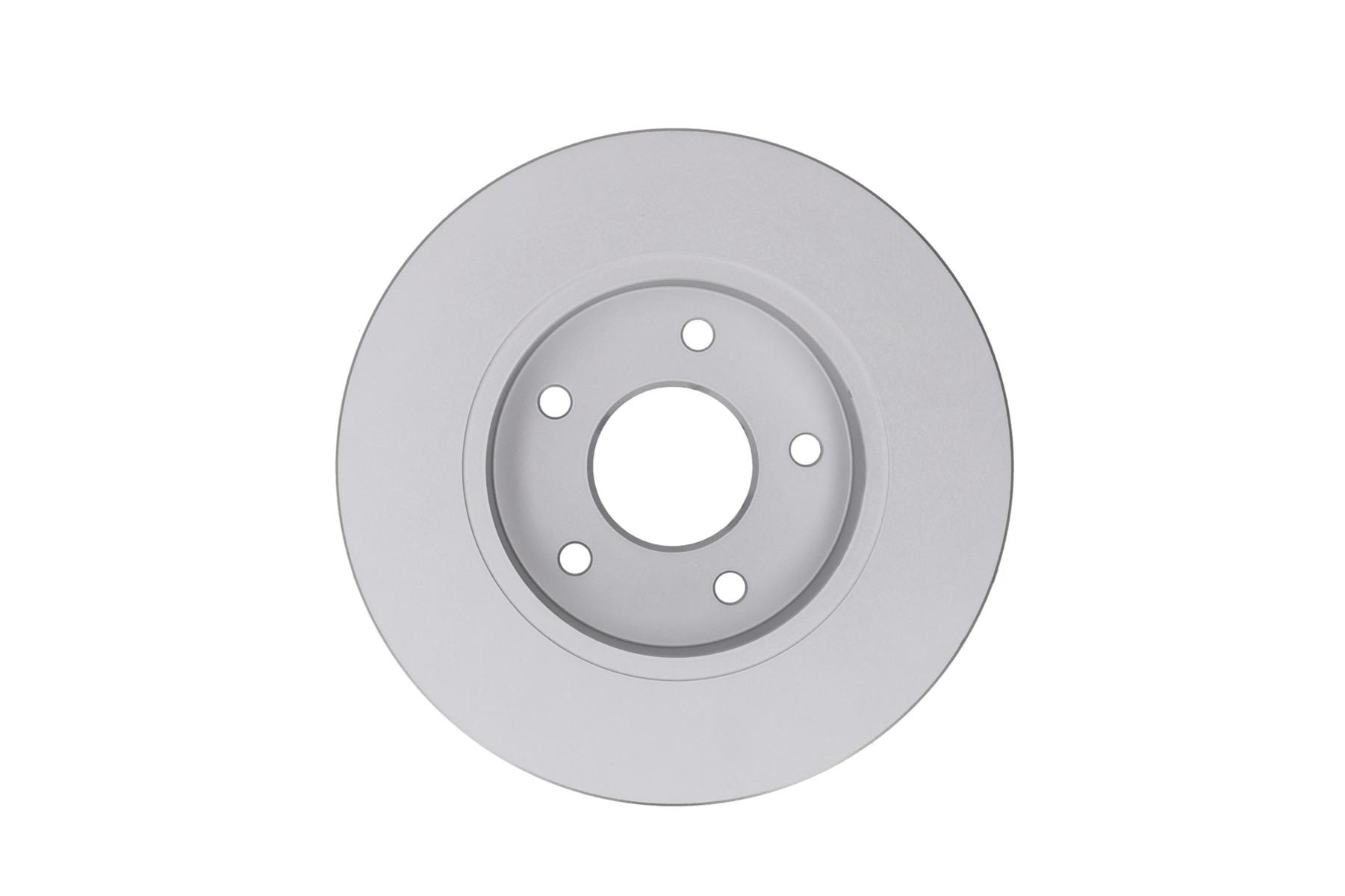 KAMOKA Bremseskive 1032766 bagaksel fuld 278mm 10mm for NISSAN