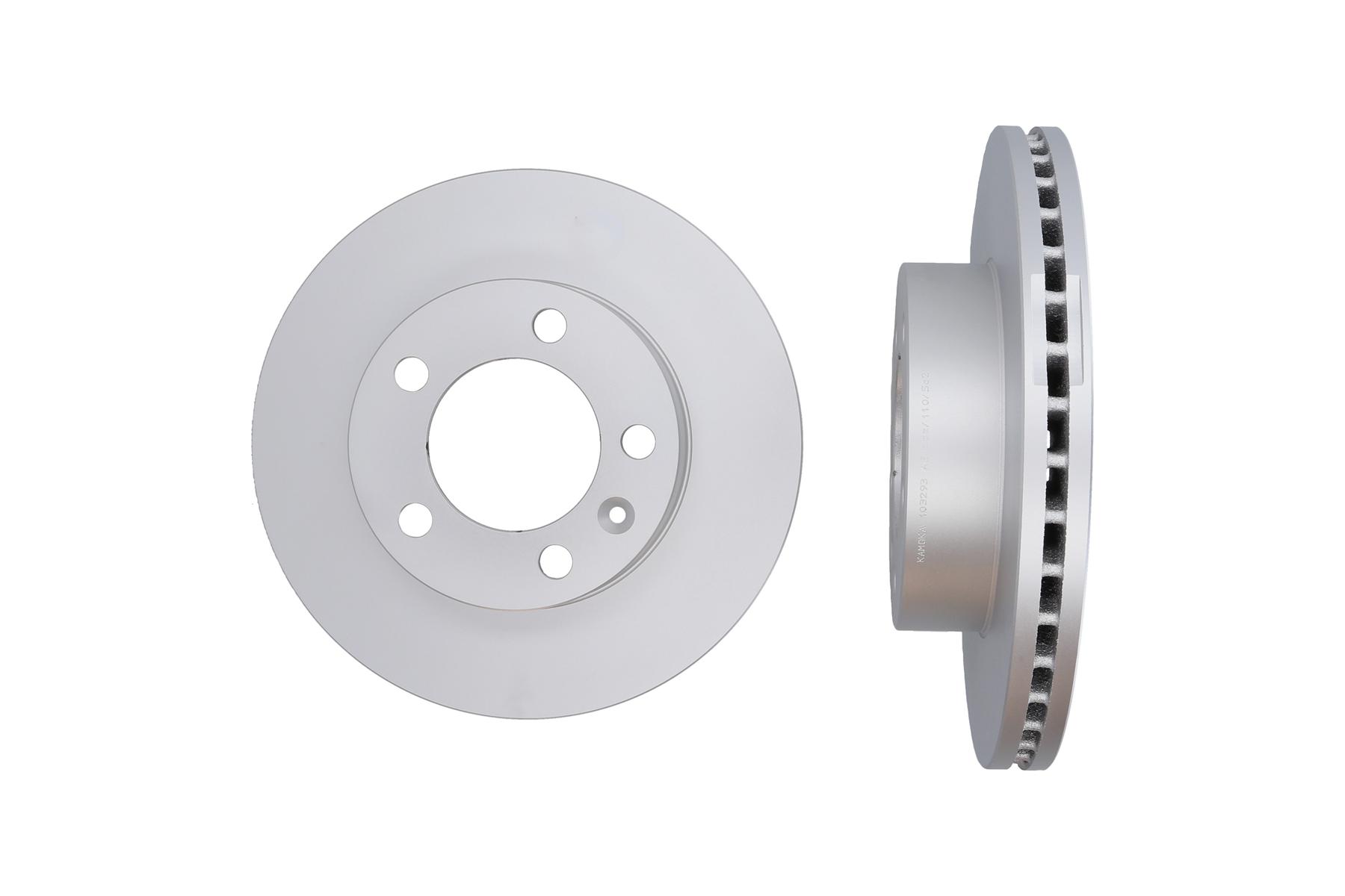 KAMOKA Bremseskive 103293 foraksel ventileret 302mm 28mm for OPEL NISSAN RENAULT