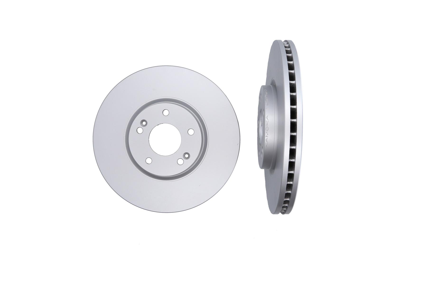 KAMOKA Bremseskive 103291 foraksel ventileret 321mm 28mm for KIA HYUNDAI