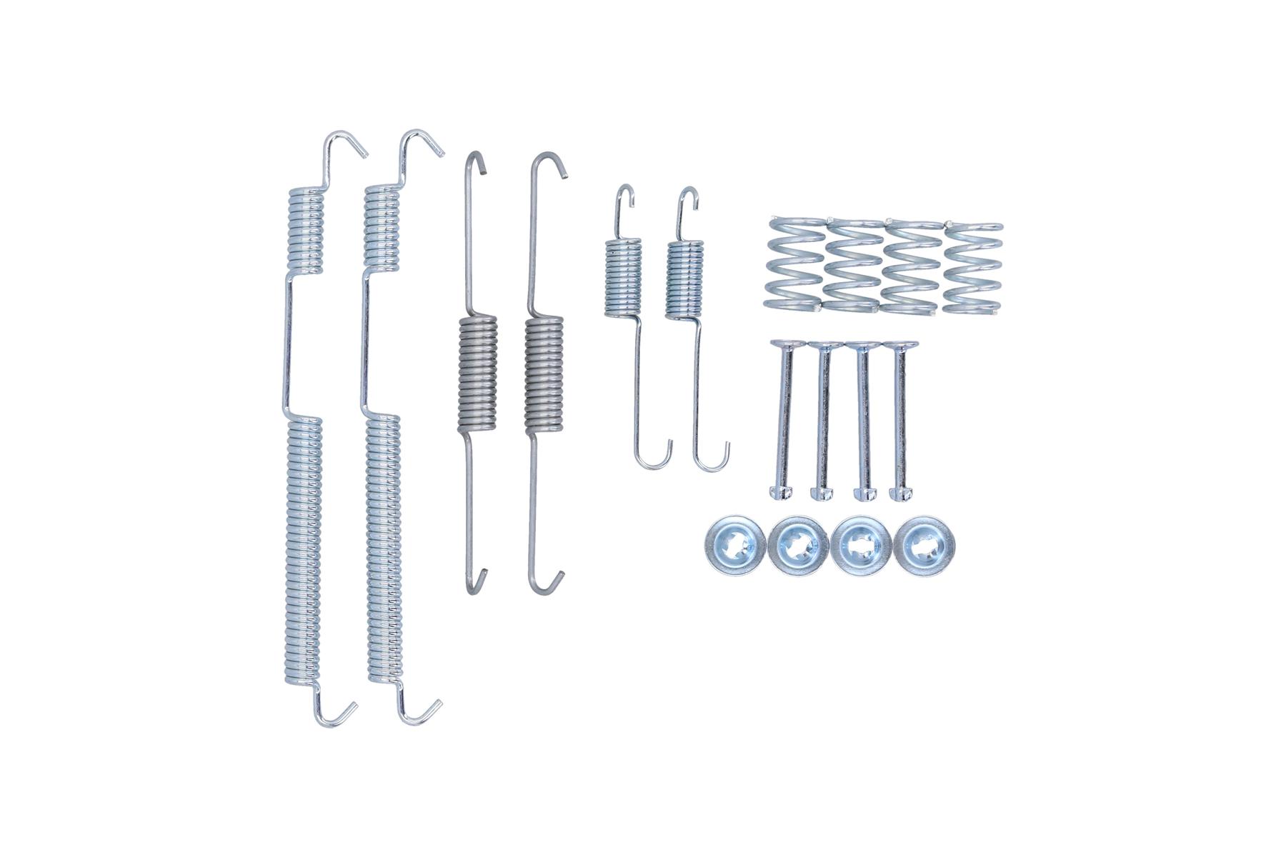 KAMOKA Tilbehørssæt, bremsebakker 1070029 bagaksel for PEUGEOT FIAT CITROËN