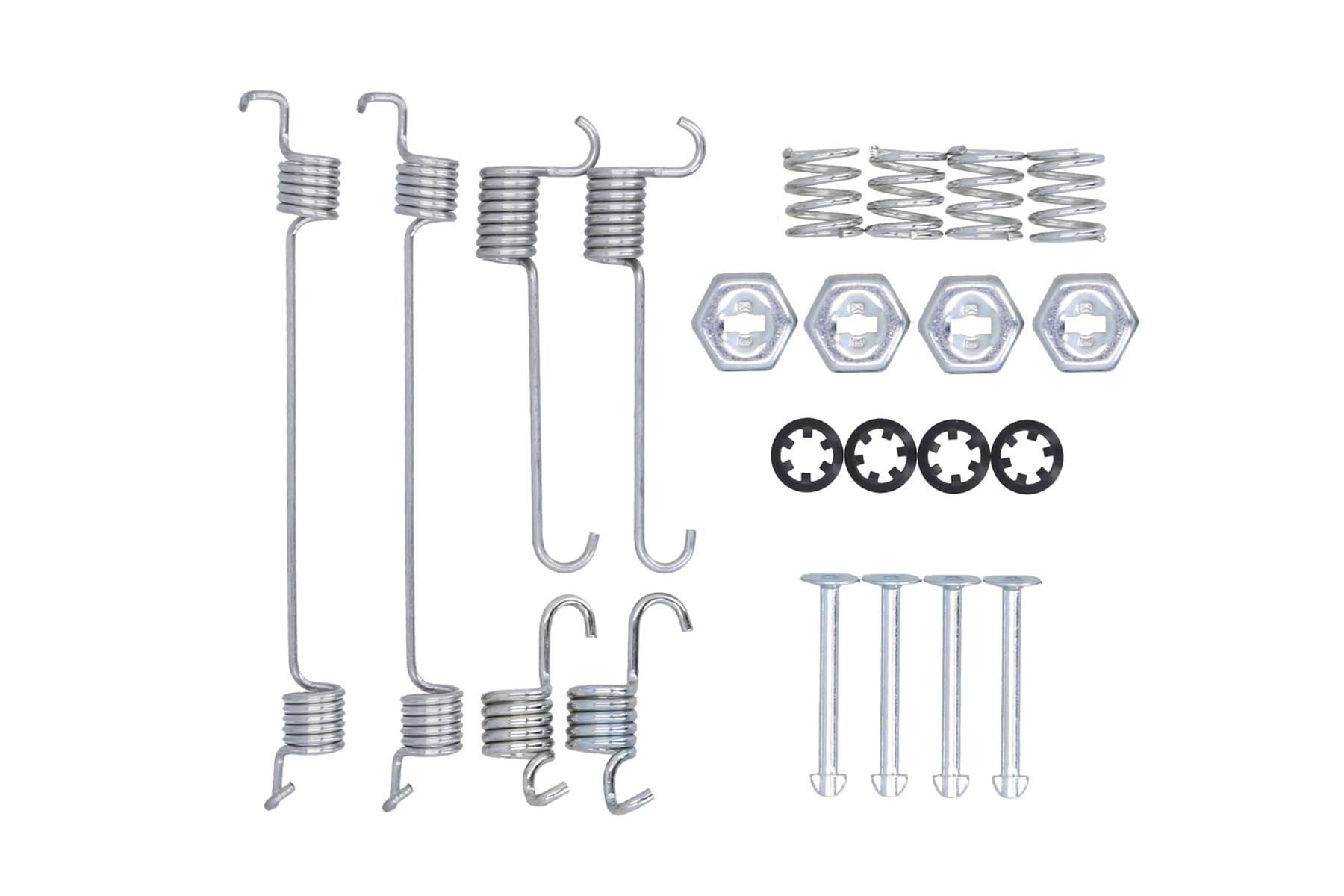 KAMOKA Tilbehørssæt, bremsebakker 1070041 bagaksel for PEUGEOT CITROËN RENAULT