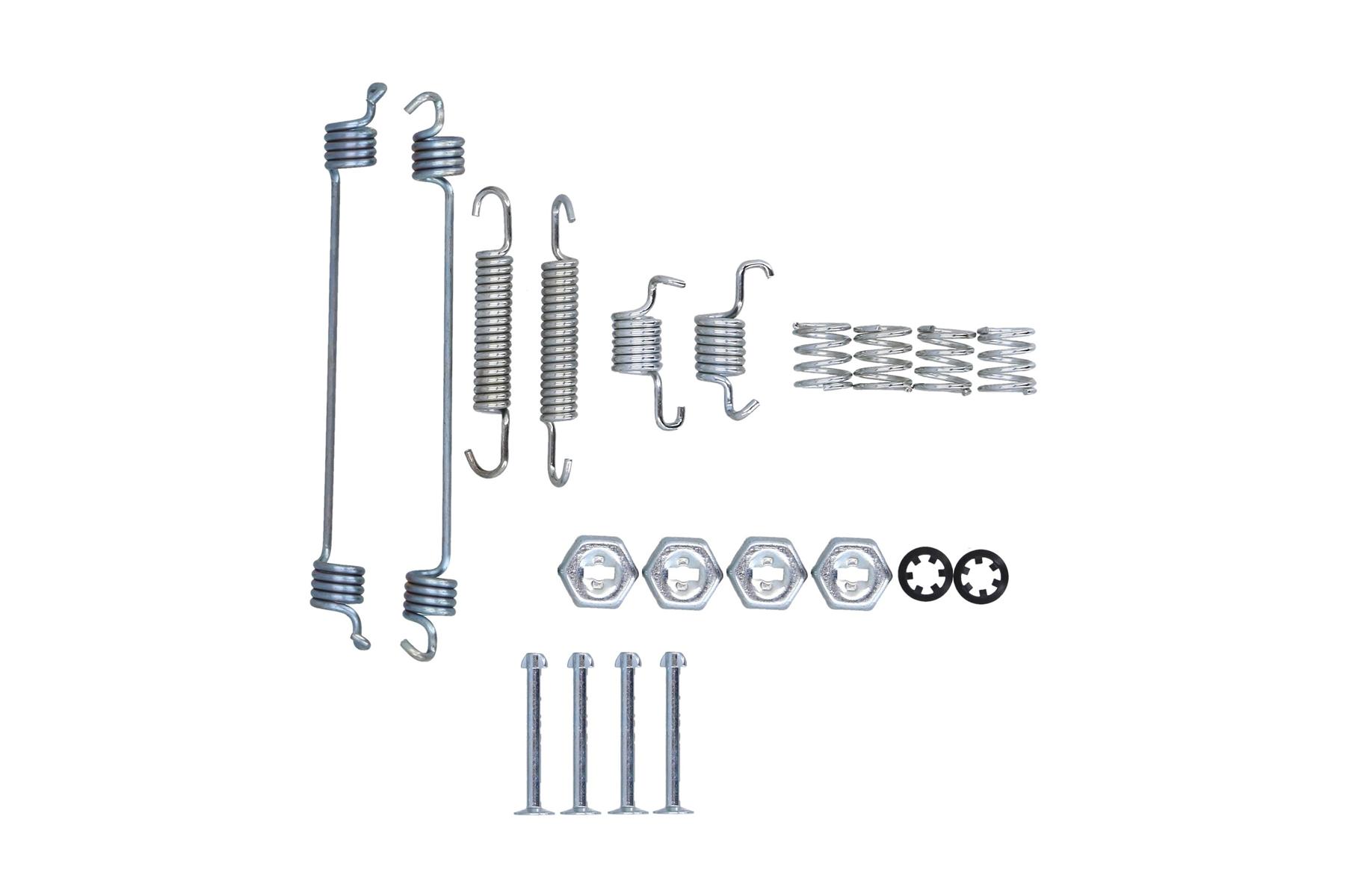 KAMOKA Tilbehørssæt, bremsebakker 1070031 bagaksel for PEUGEOT CITROËN RENAULT