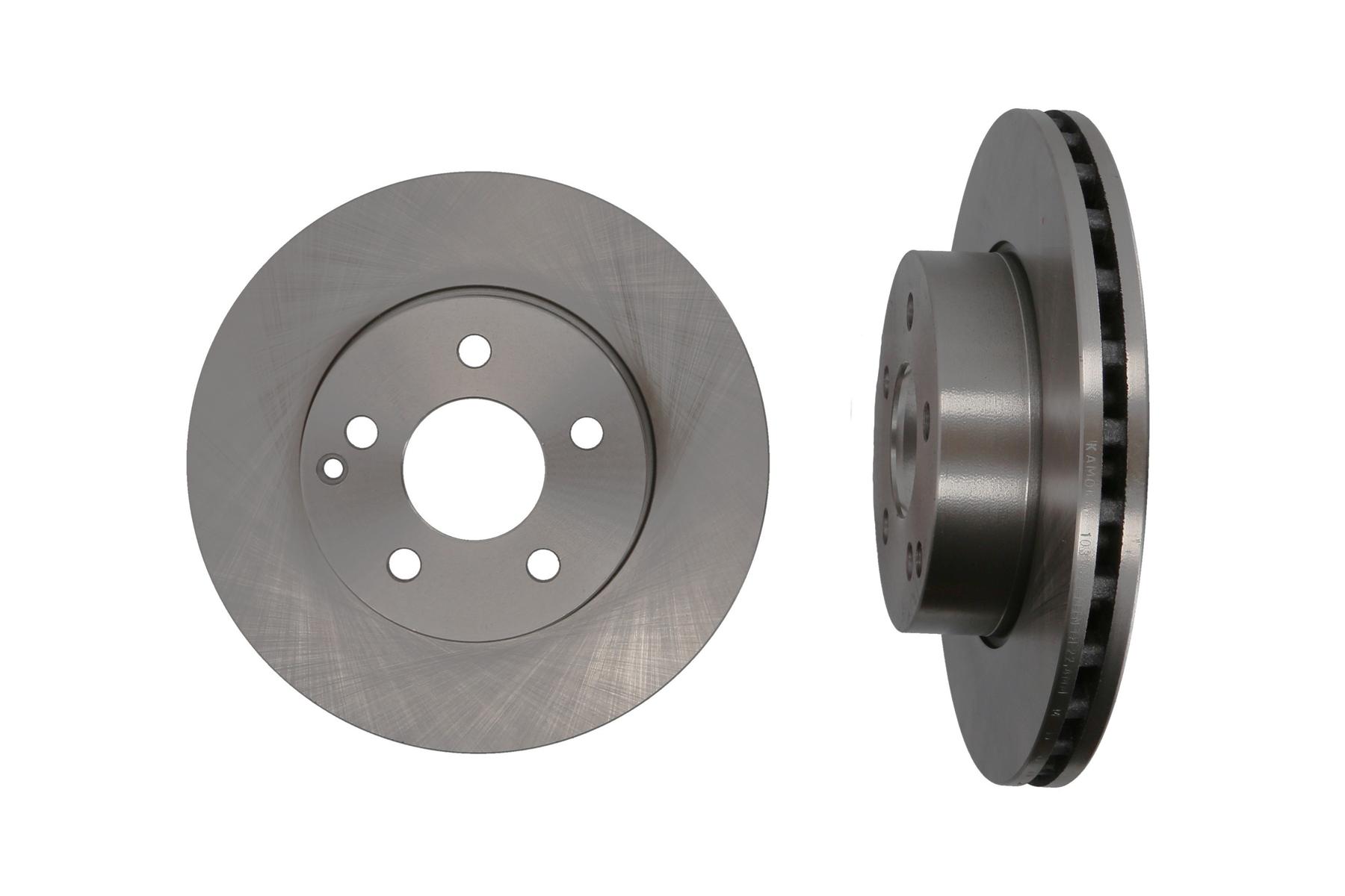 KAMOKA Bremseskive 1031071 foraksel ventileret 288mm 25mm for MERCEDES-BENZ