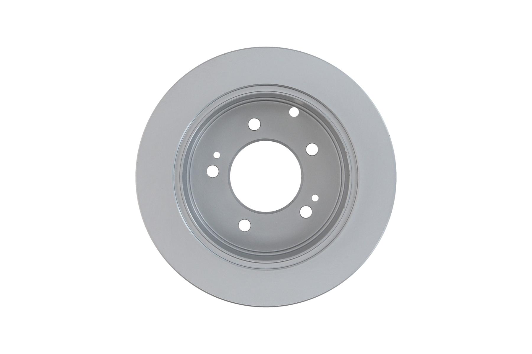 KAMOKA Bremseskive 1031092 bagaksel fuld 262mm 10mm for KIA